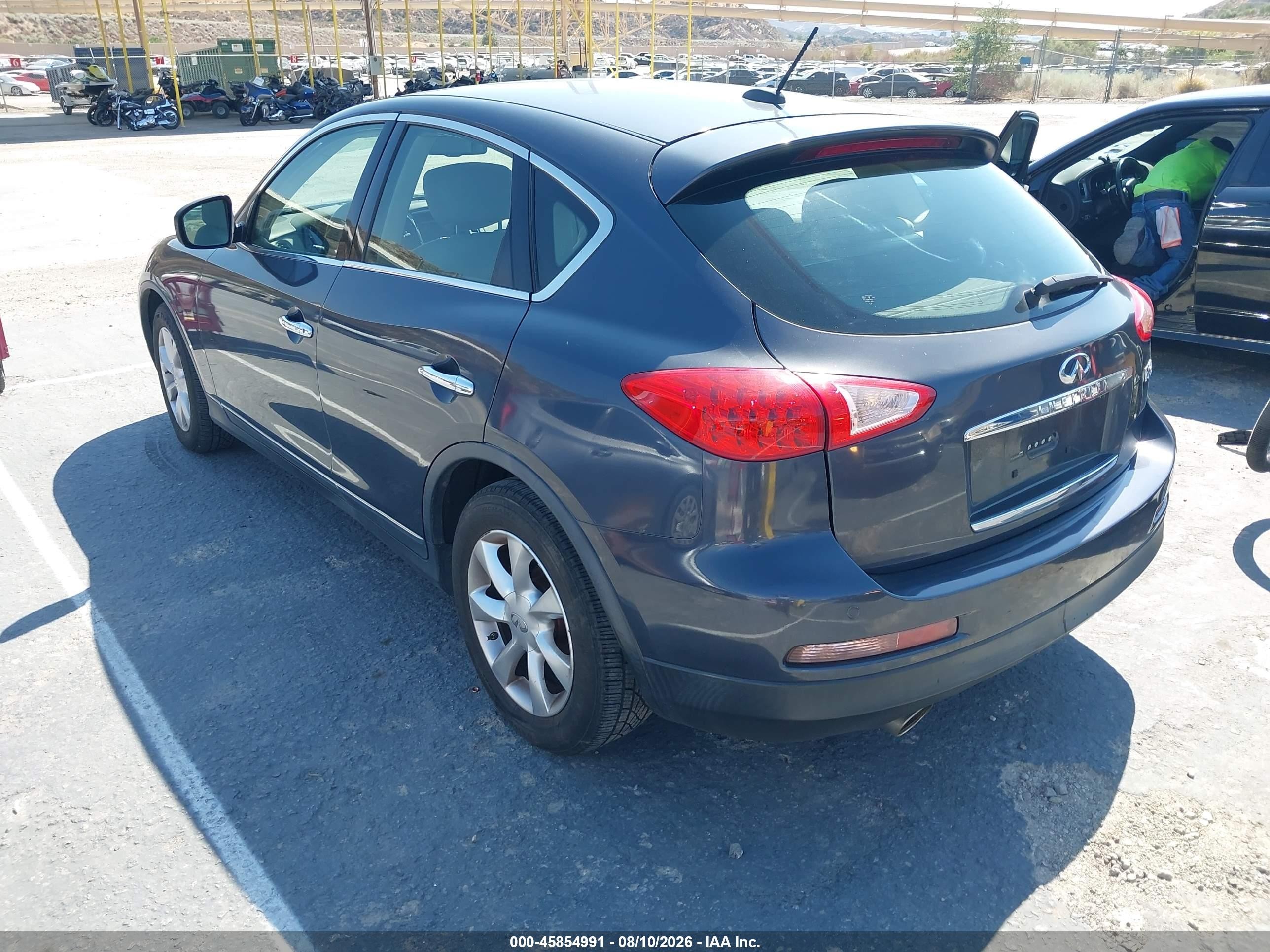2010 Infiniti Ex35 Journey Gray vin: JN1AJ0HR2AM755555