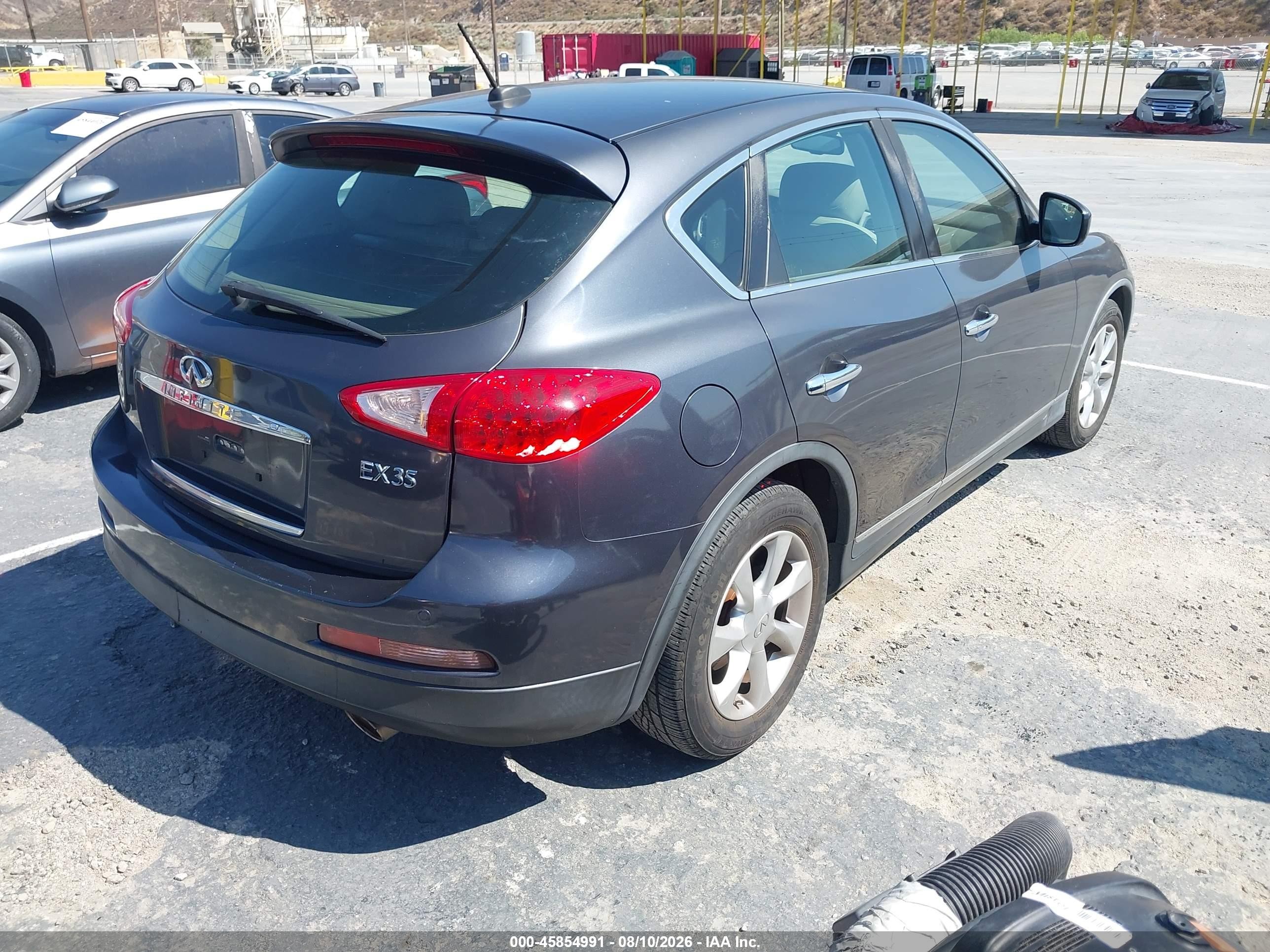 2010 Infiniti Ex35 Journey Gray vin: JN1AJ0HR2AM755555