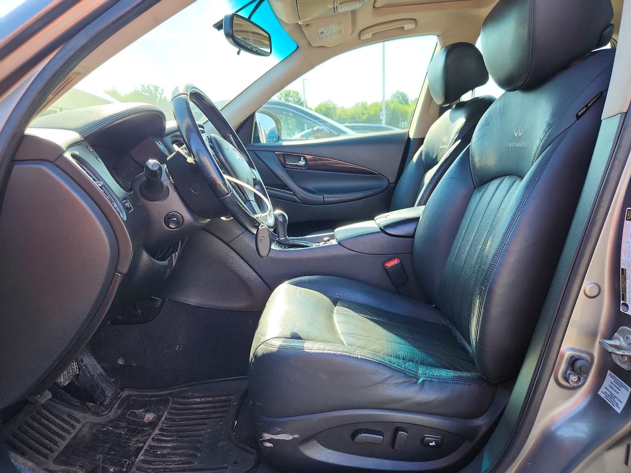 2010 Infiniti Ex35 Base Silver vin: JN1AJ0HR2AM757354