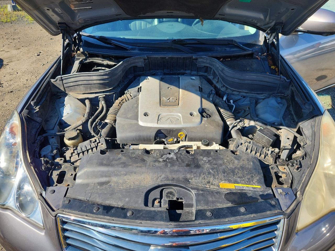 2010 Infiniti Ex35 Base Silver vin: JN1AJ0HR2AM757354