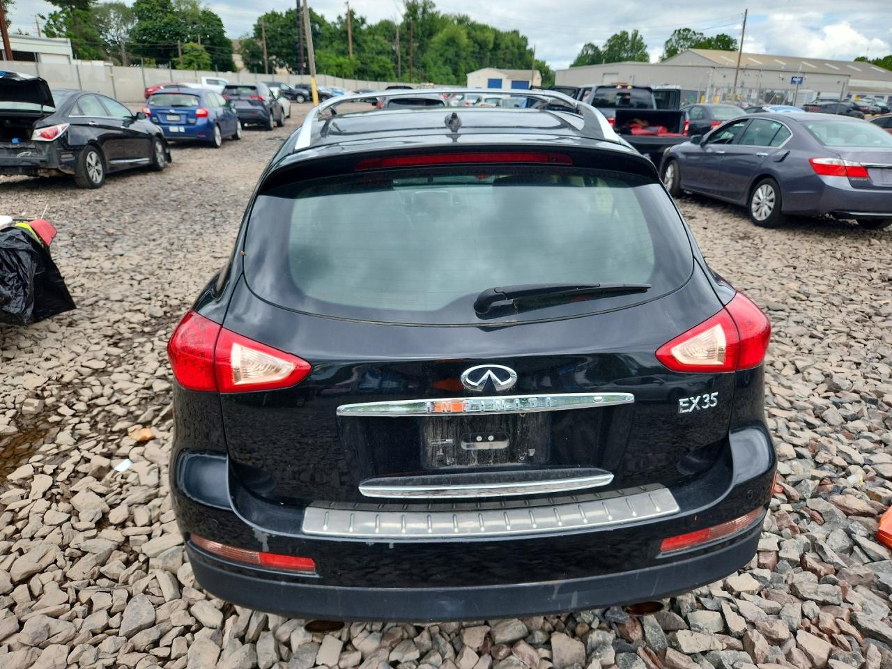 2012 Infiniti Ex35 Base Black vin: JN1AJ0HR2CM451015