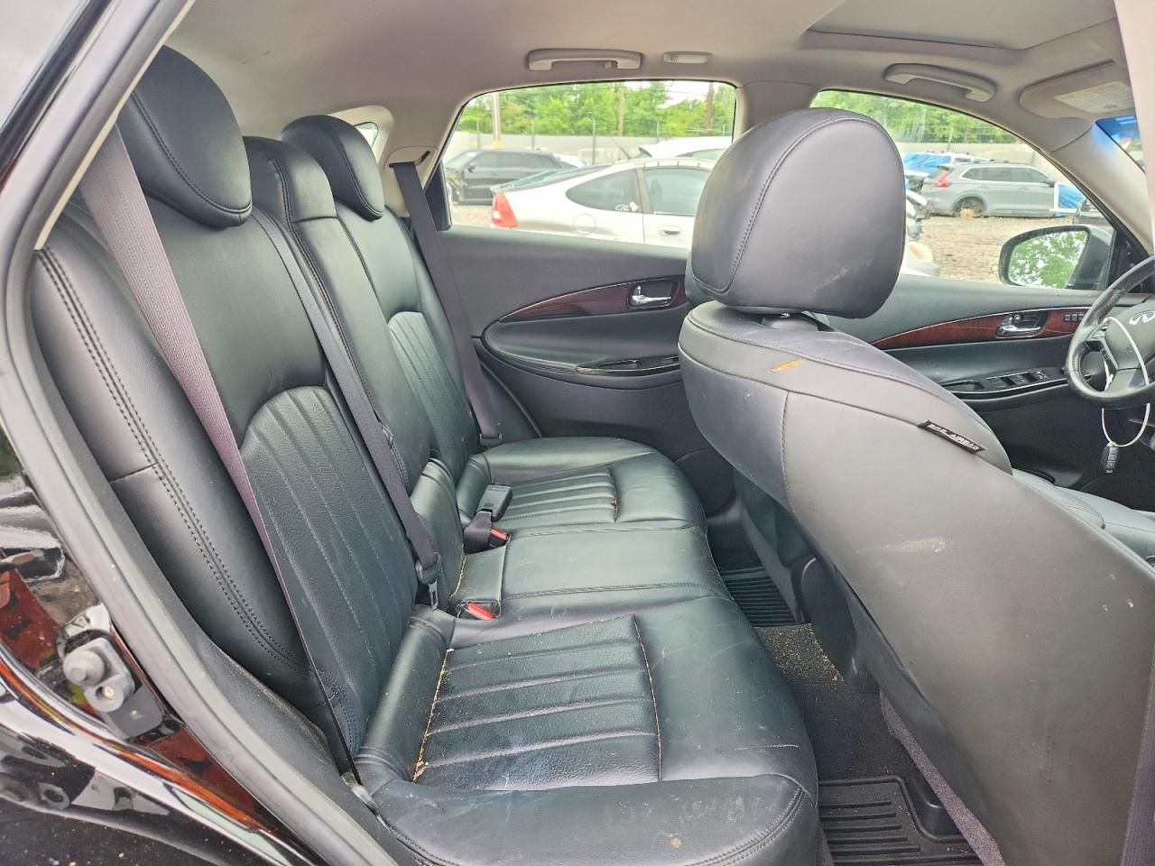 2012 Infiniti Ex35 Base Black vin: JN1AJ0HR2CM451015