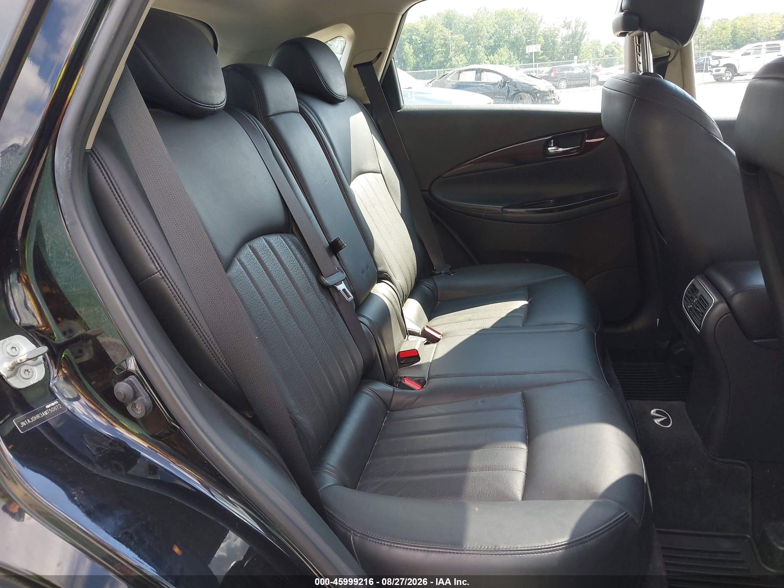 2010 Infiniti Ex35 Journey Black vin: JN1AJ0HR3AM750672