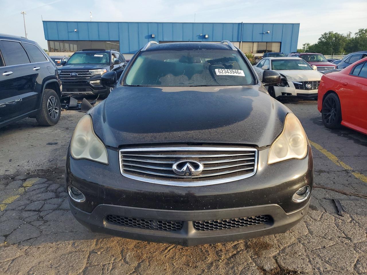 2010 Infiniti Ex35 Base Black vin: JN1AJ0HR3AM755483