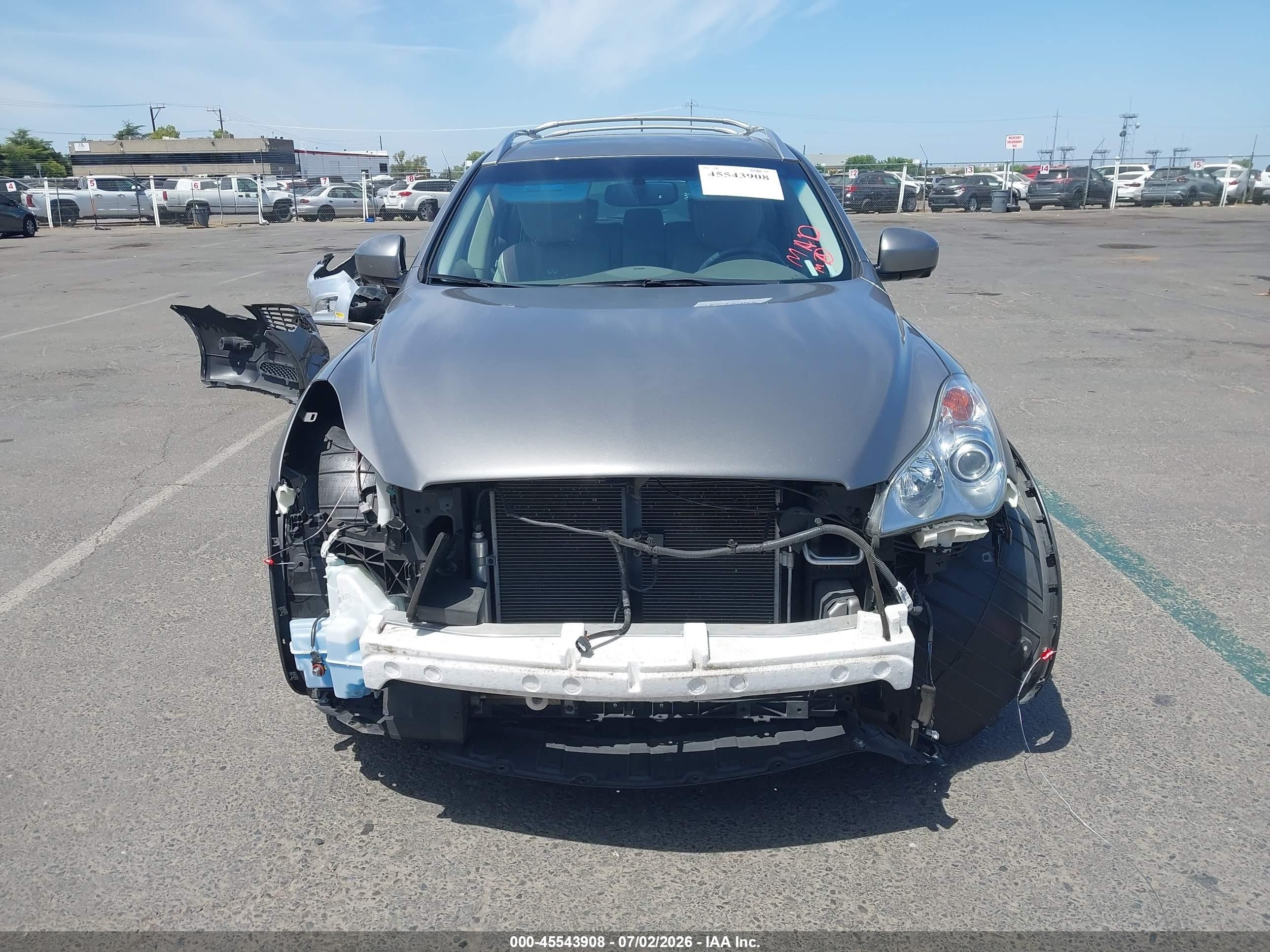 2010 Infiniti Ex35 Journey Gray vin: JN1AJ0HR3AM756570