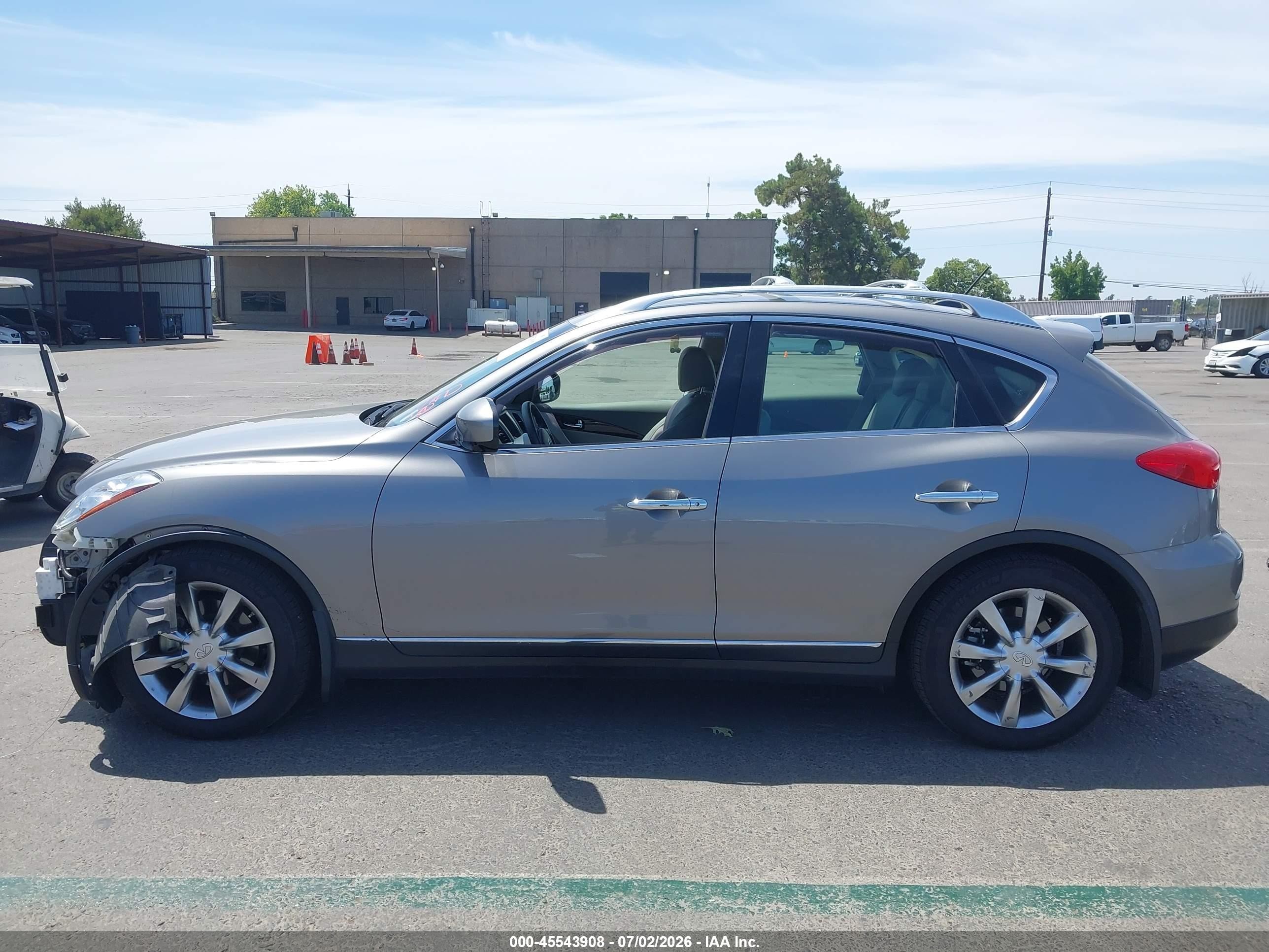 2010 Infiniti Ex35 Journey Gray vin: JN1AJ0HR3AM756570