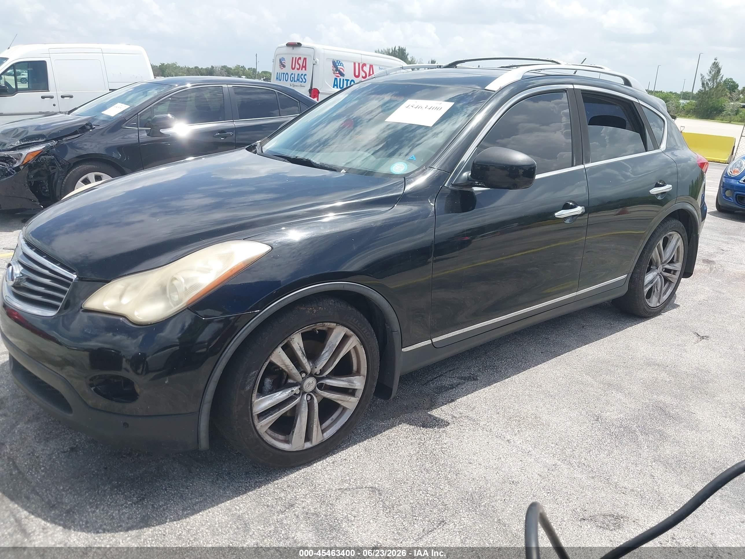 2012 Infiniti Ex35 Journey Черный vin: JN1AJ0HR3CM451038