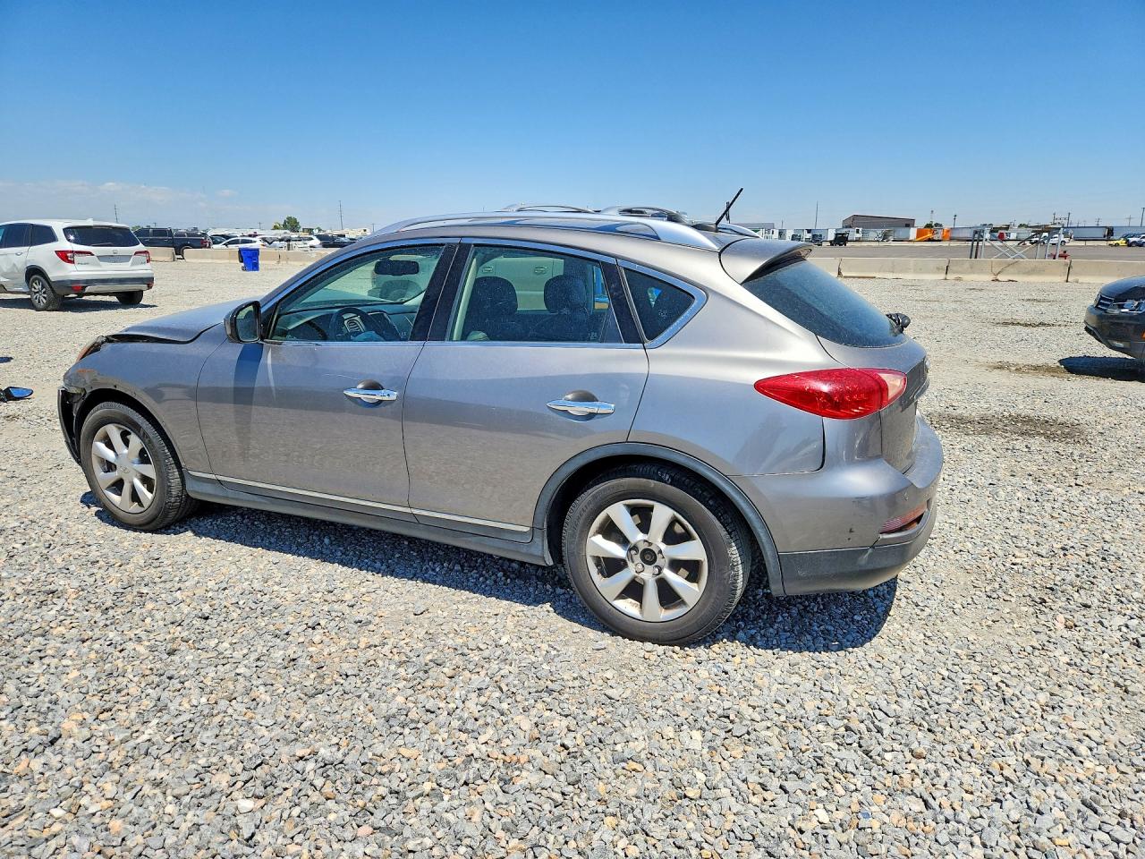 2010 Infiniti Ex35 Base Gray vin: JN1AJ0HR4AM754438