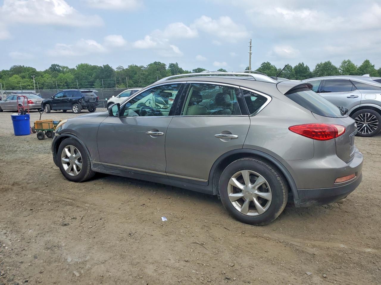 2010 Infiniti Ex35 Base Tan vin: JN1AJ0HR4AM754472