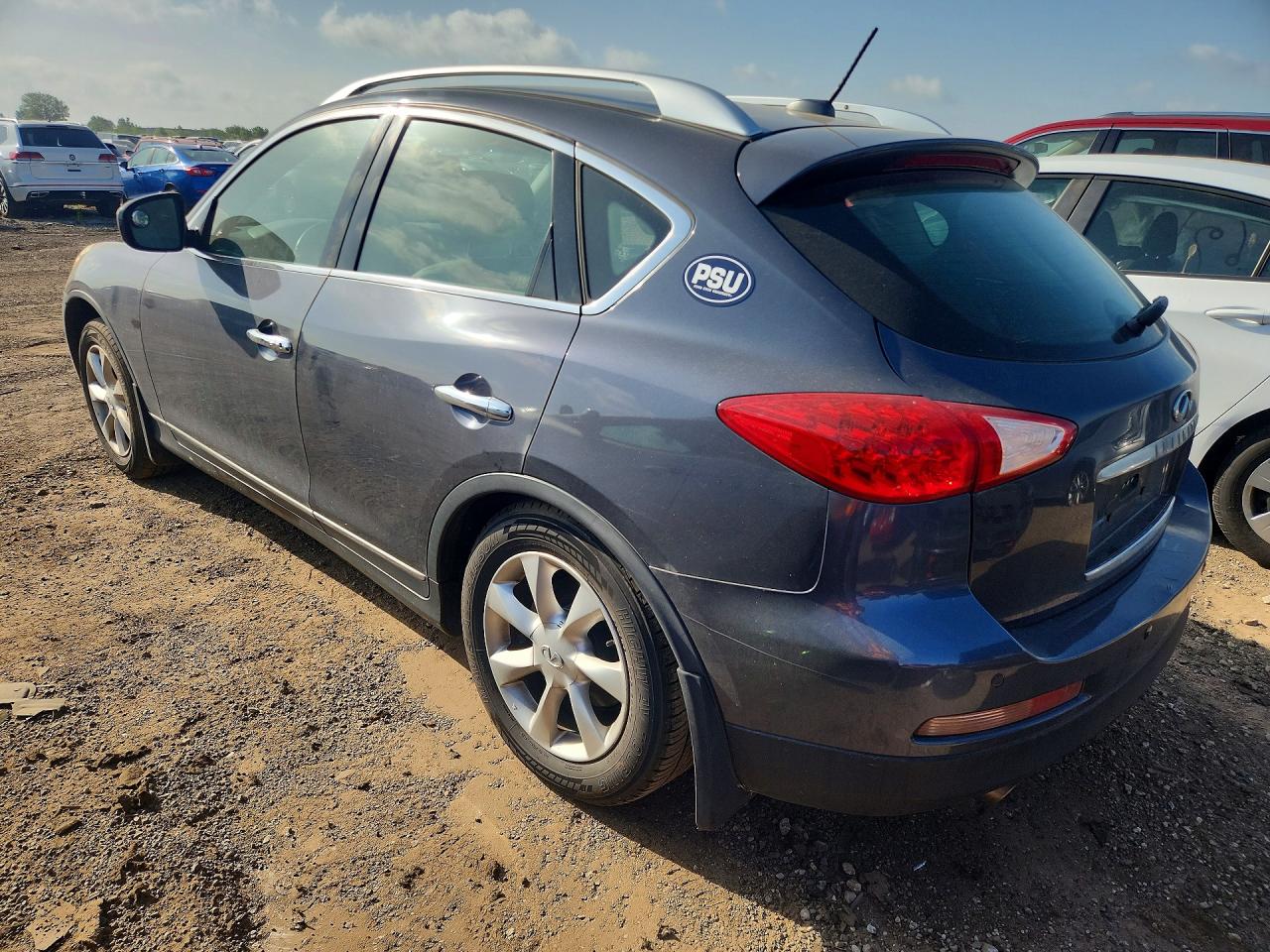 2010 Infiniti Ex35 Base Blue vin: JN1AJ0HR4AM755363