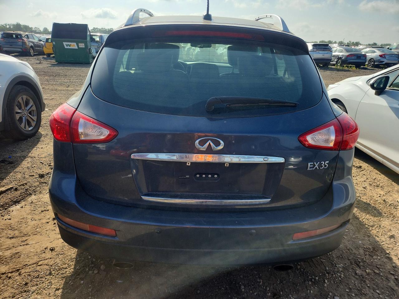 2010 Infiniti Ex35 Base Blue vin: JN1AJ0HR4AM755363