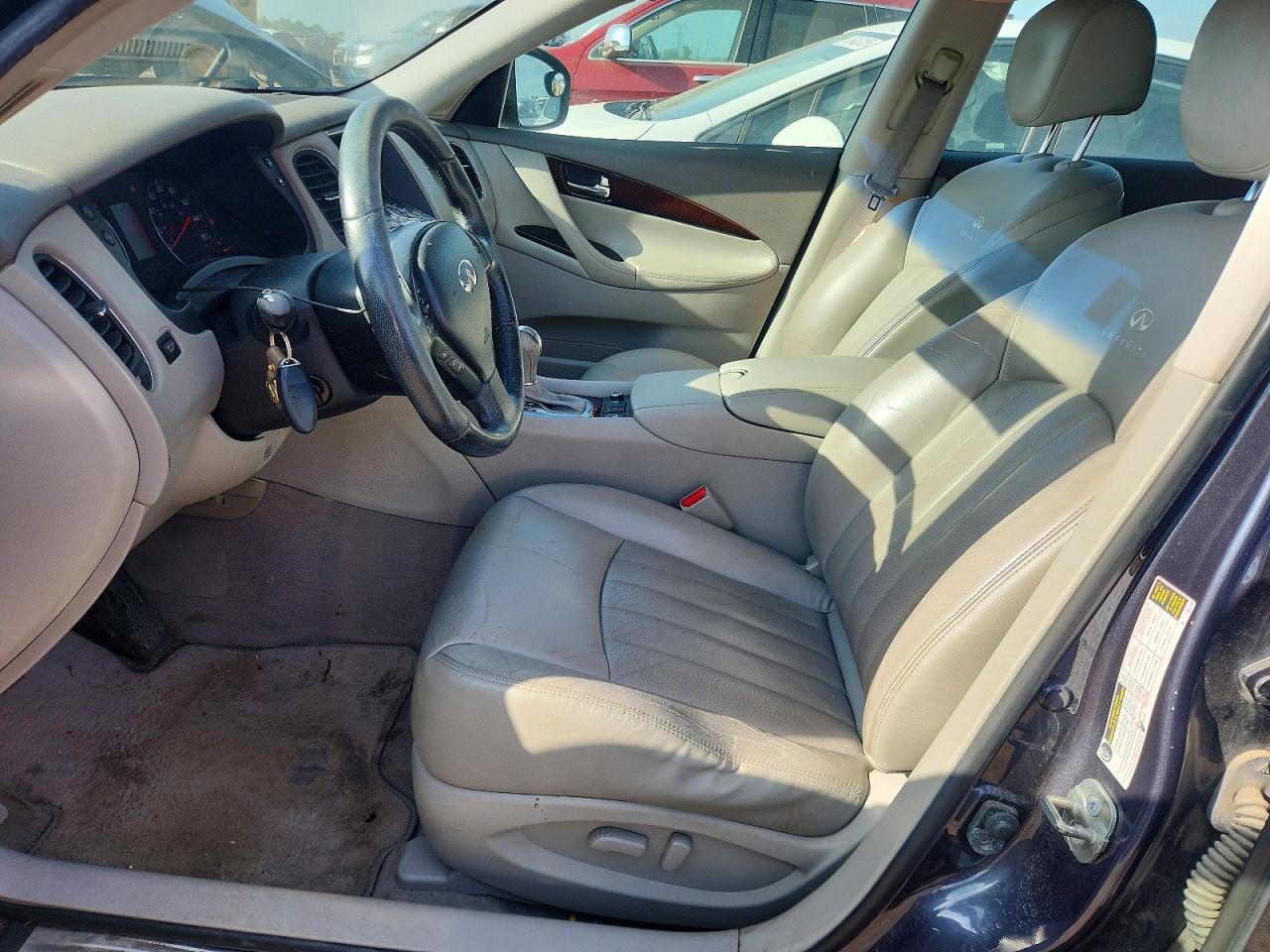 2010 Infiniti Ex35 Base Blue vin: JN1AJ0HR4AM755363