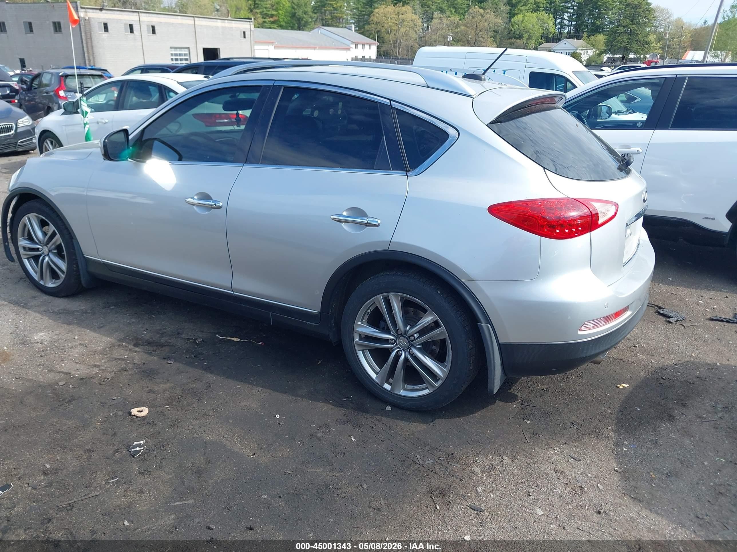 2011 Infiniti Ex35 Journey Серебряный vin: JN1AJ0HR4BM855237