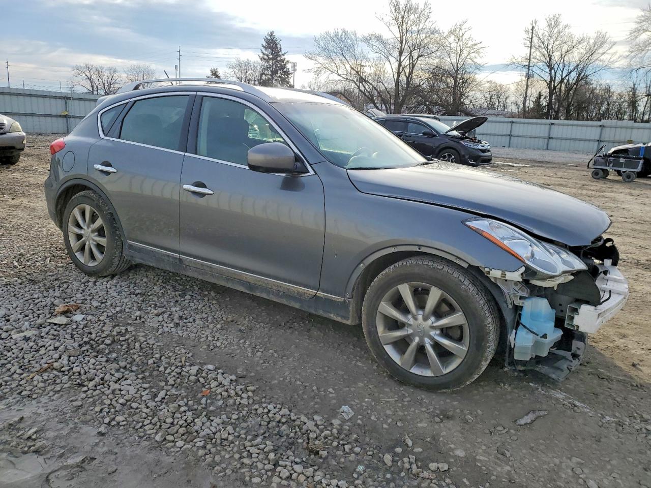 2012 Infiniti Ex35 Base Gray vin: JN1AJ0HR4CM452523
