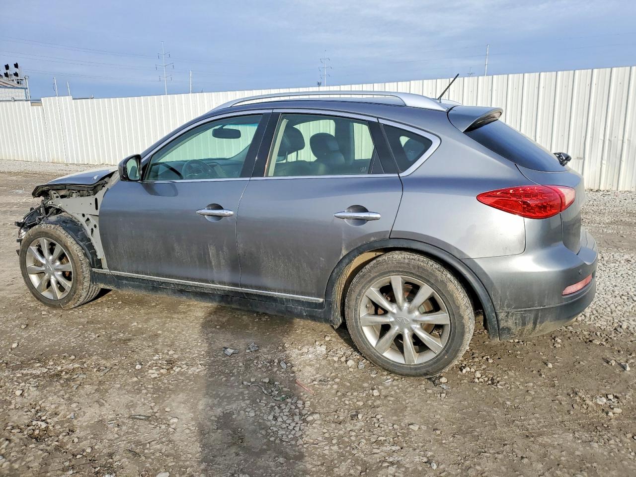 2012 Infiniti Ex35 Base Gray vin: JN1AJ0HR4CM452523