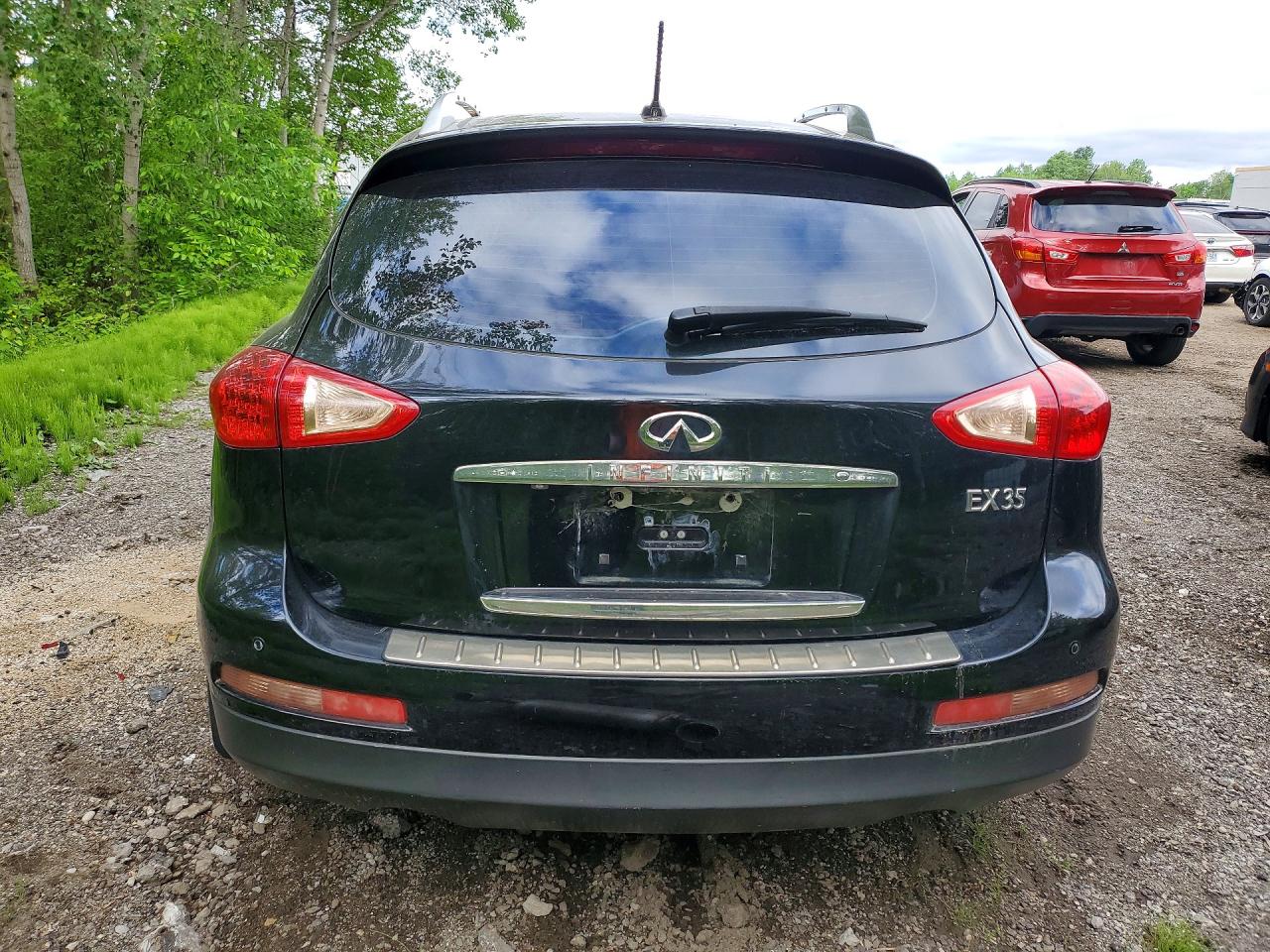 2012 Infiniti Ex35 Base Black vin: JN1AJ0HR4CM452621