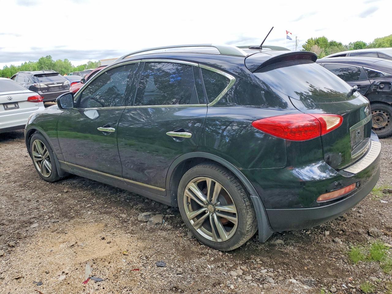 2012 Infiniti Ex35 Base Black vin: JN1AJ0HR4CM452621