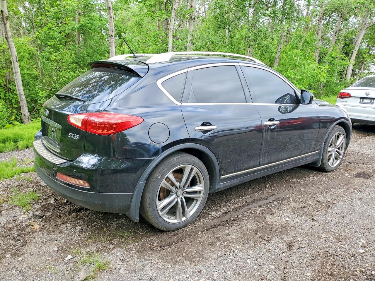 2012 Infiniti Ex35 Base Black vin: JN1AJ0HR4CM452621