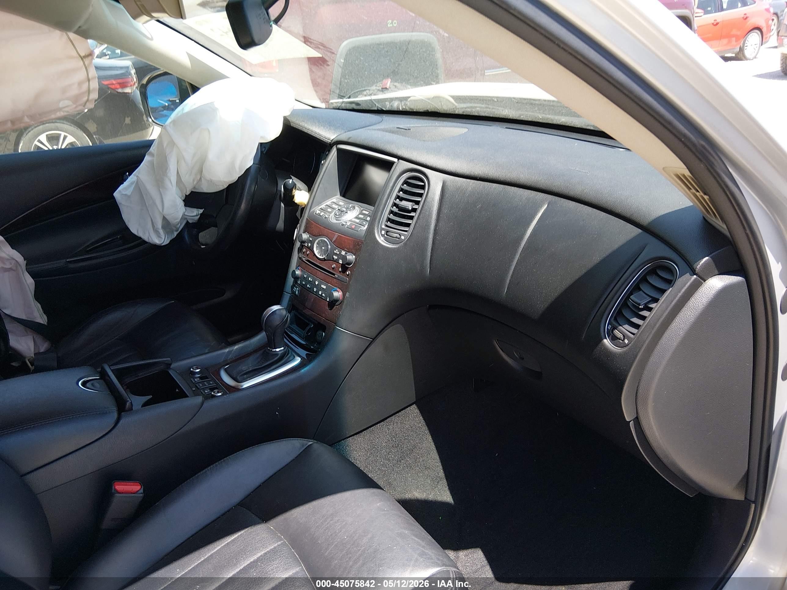 2012 Infiniti Ex35 Journey Silver vin: JN1AJ0HR4CM453347