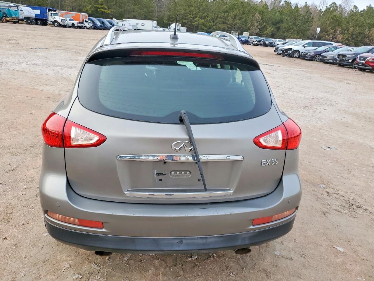 2010 Infiniti Ex35 Base Silver vin: JN1AJ0HR5AM754917