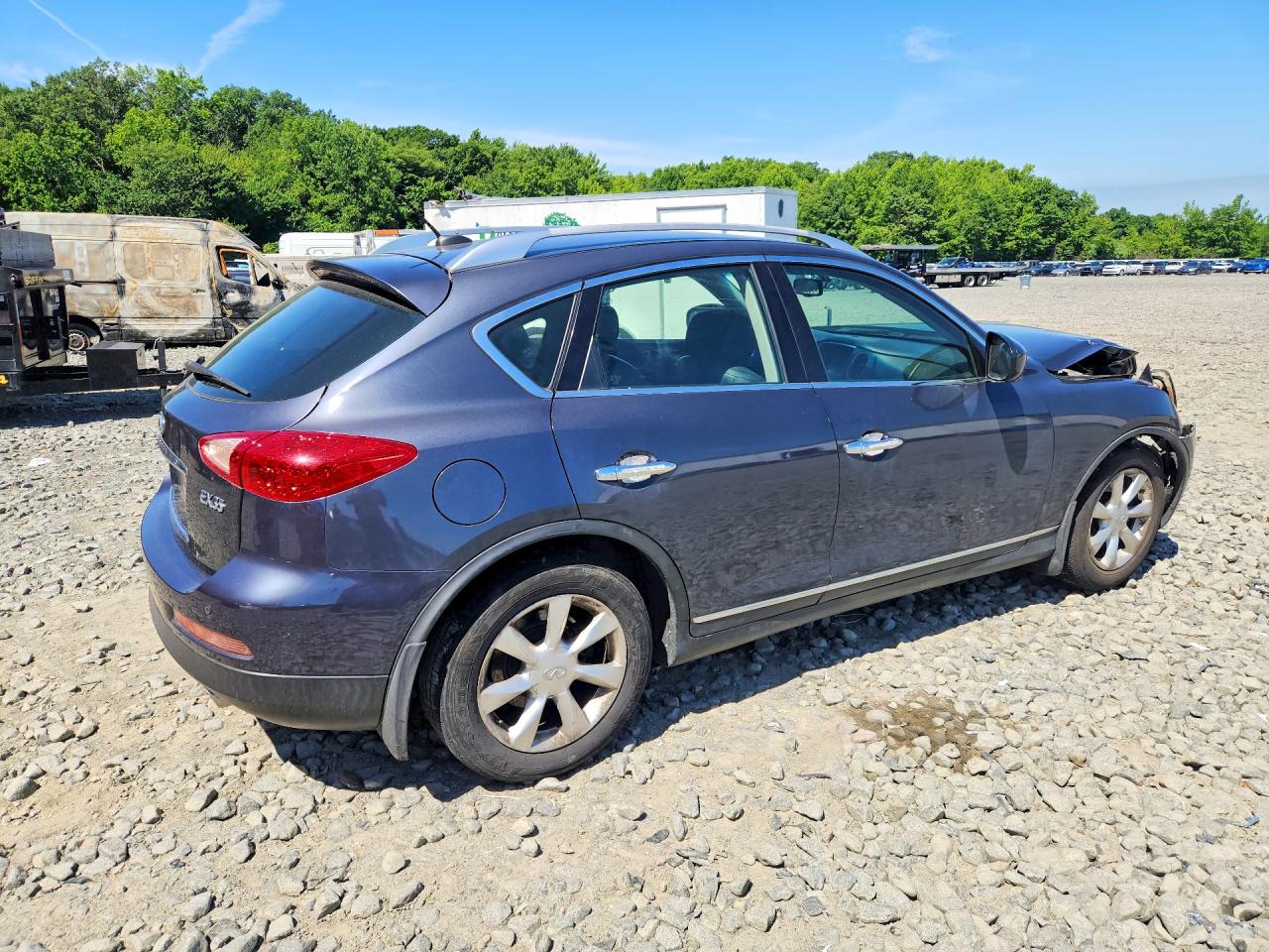 2010 Infiniti Ex35 Base Gray vin: JN1AJ0HR5AM755484