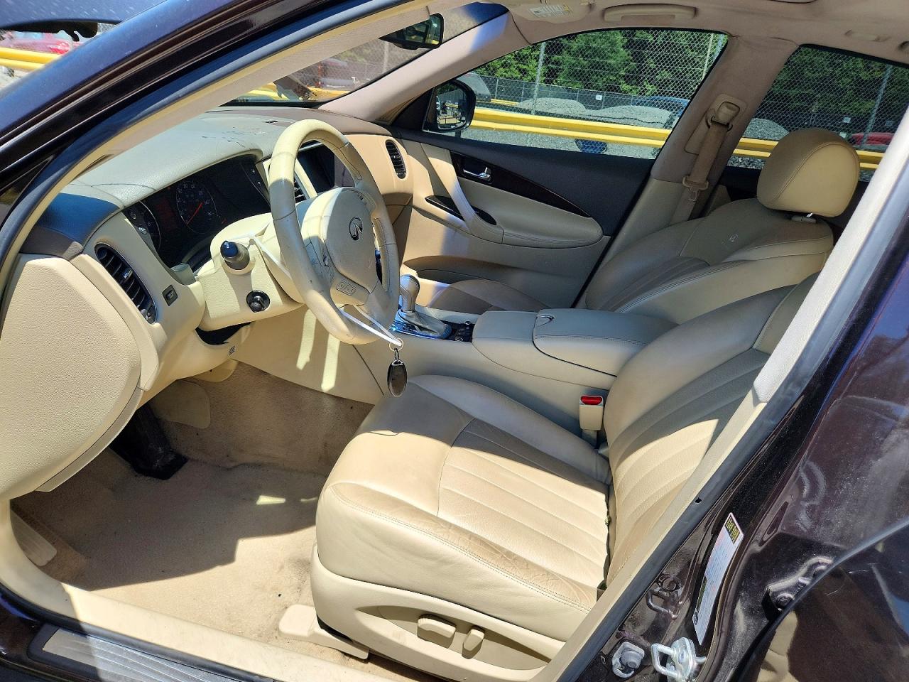 2010 Infiniti Ex35 Base Burgundy vin: JN1AJ0HR5AM756585