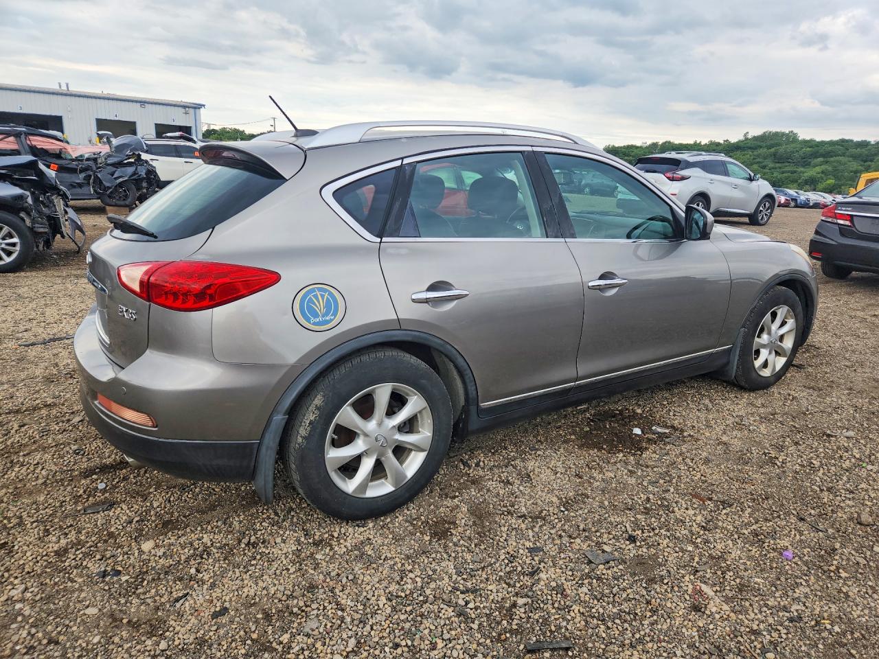 2010 Infiniti Ex35 Base Серый vin: JN1AJ0HR6AM751847