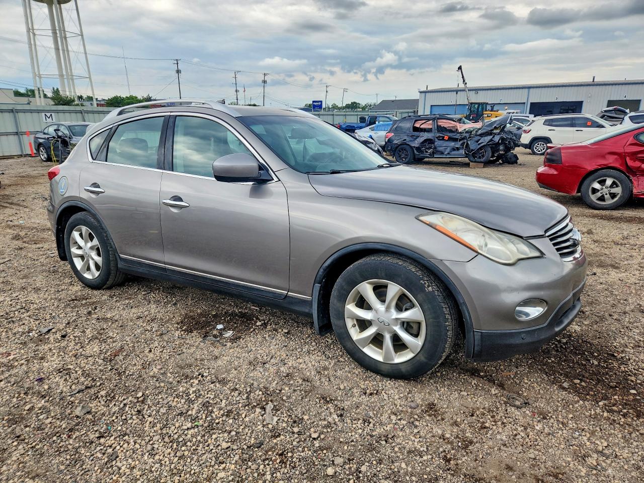 2010 Infiniti Ex35 Base Серый vin: JN1AJ0HR6AM751847