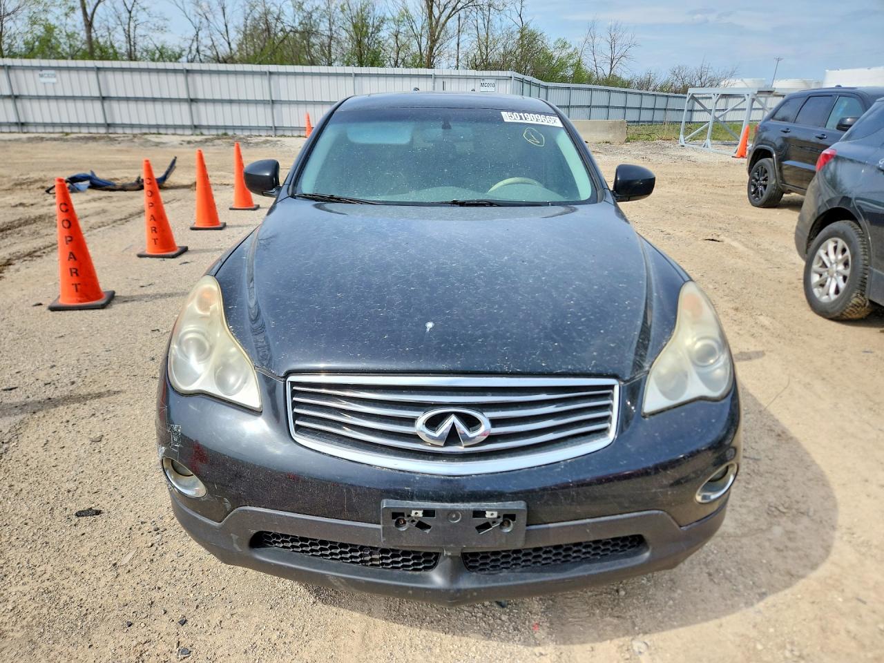2010 Infiniti Ex35 Base Черный vin: JN1AJ0HR6AM752691