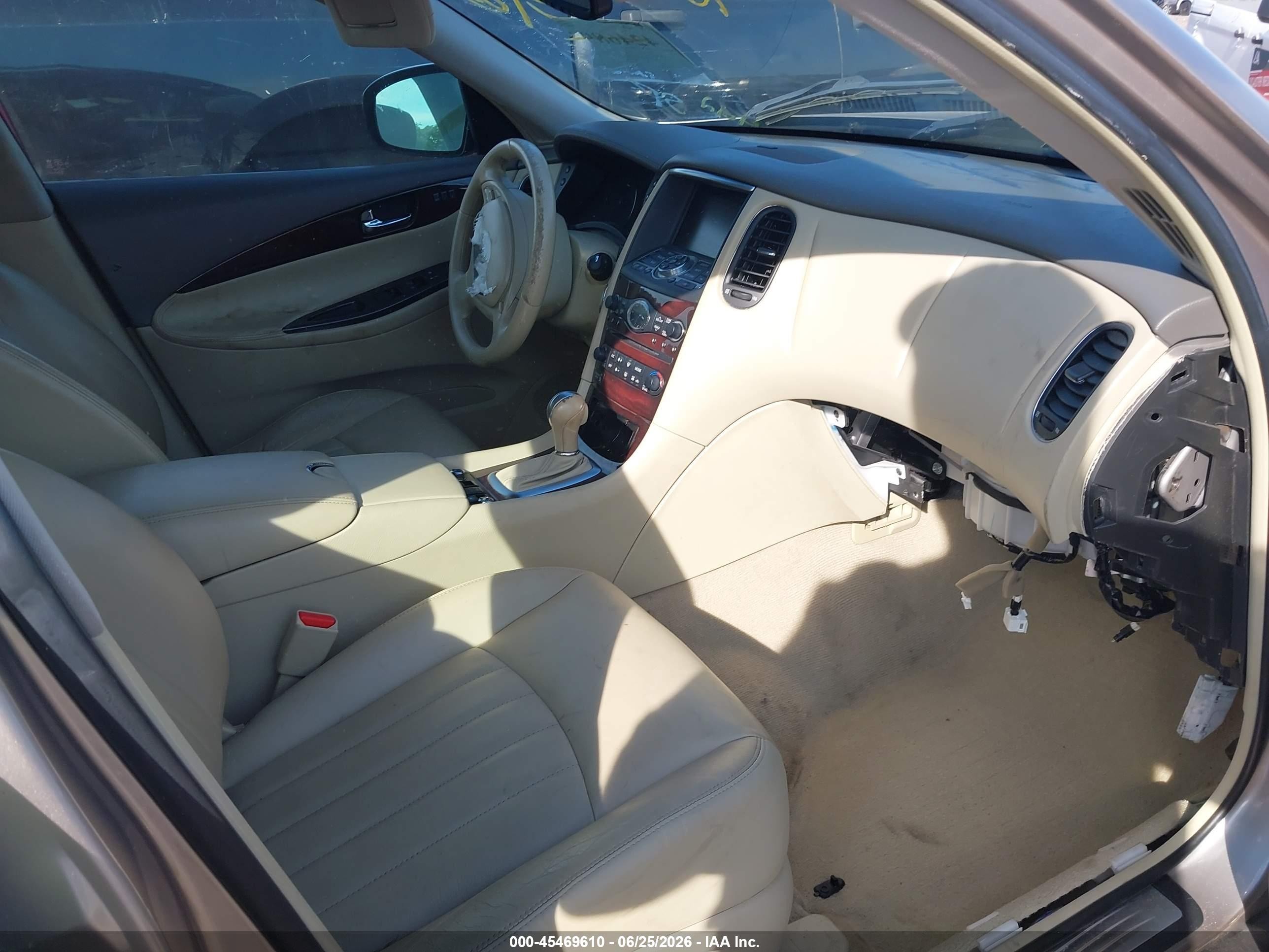 2010 Infiniti Ex35 Journey Beige vin: JN1AJ0HR6AM757616