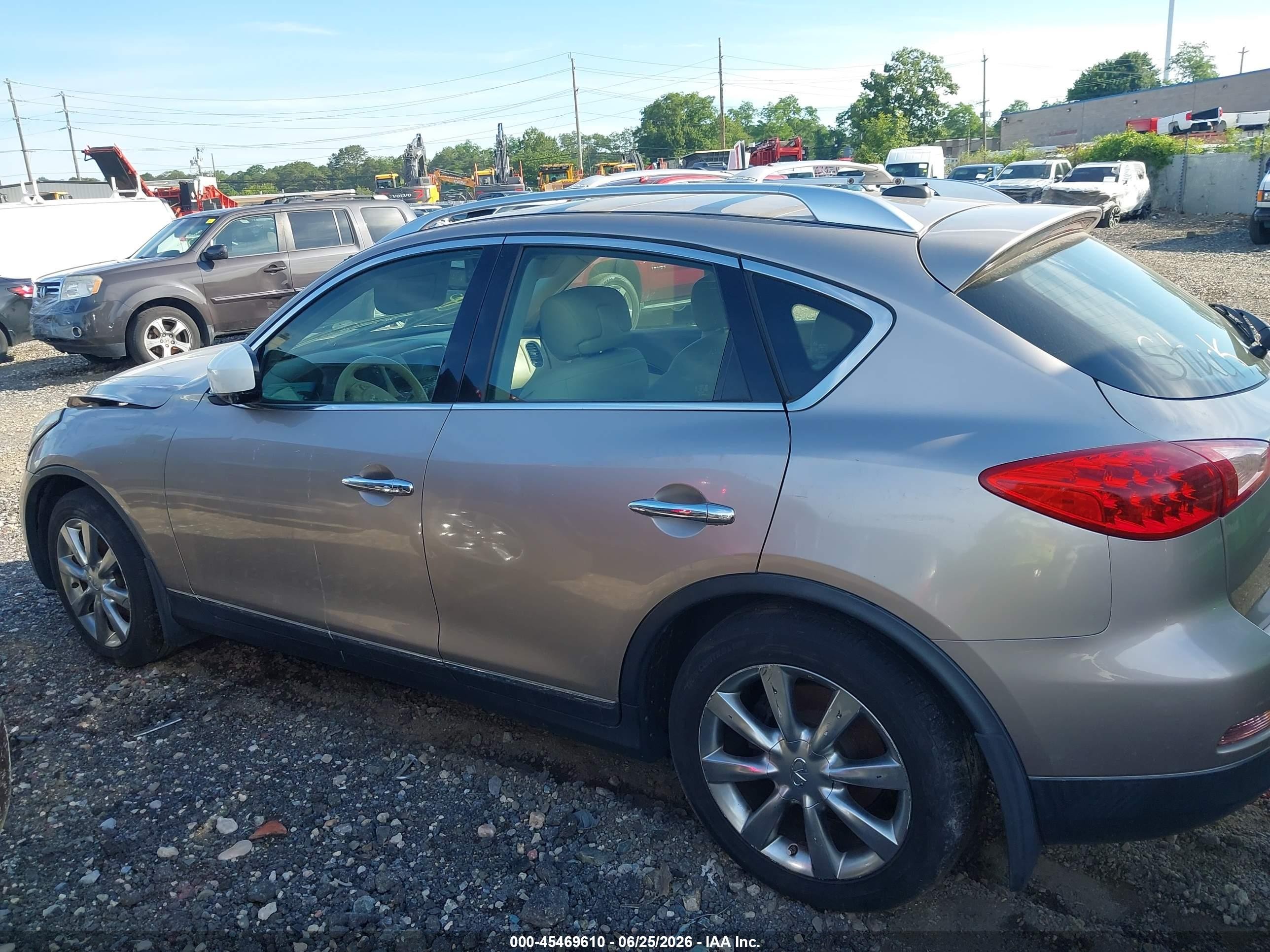 2010 Infiniti Ex35 Journey Beige vin: JN1AJ0HR6AM757616