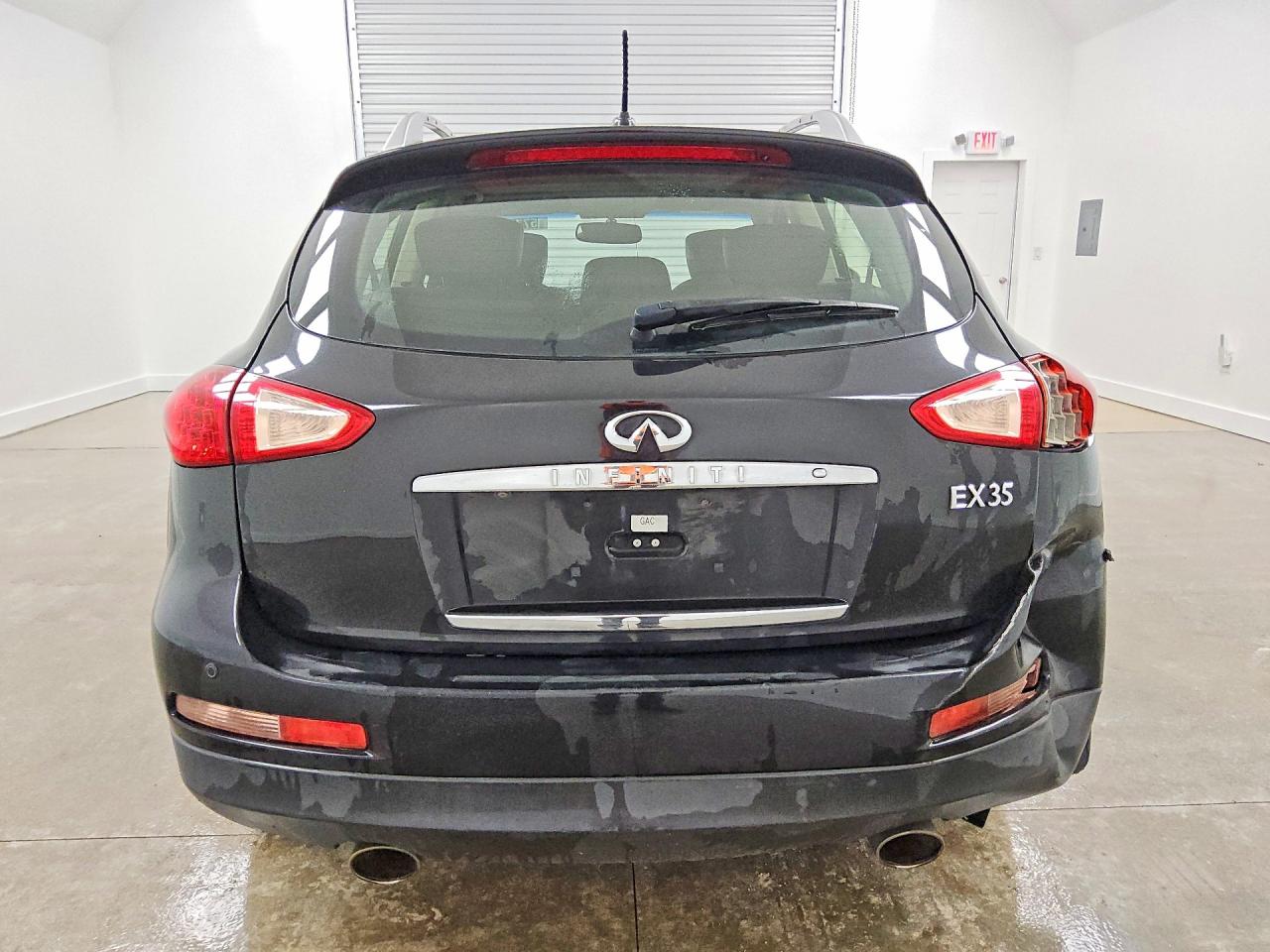 2012 Infiniti Ex35 Base Black vin: JN1AJ0HR6CM452829