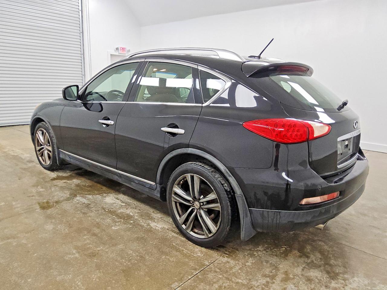 2012 Infiniti Ex35 Base Black vin: JN1AJ0HR6CM452829