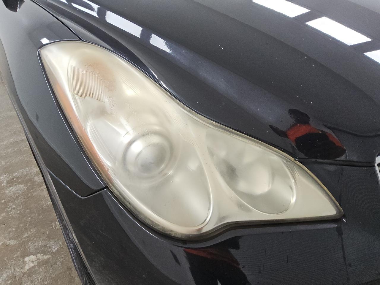 2012 Infiniti Ex35 Base Black vin: JN1AJ0HR6CM452829 Damage: Right Head Lamp, Faded, Repair Required