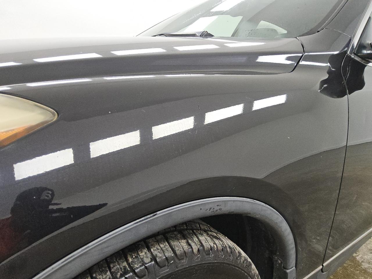 2012 Infiniti Ex35 Base Black vin: JN1AJ0HR6CM452829 Damage: Left Front Fender, Chipped, 3