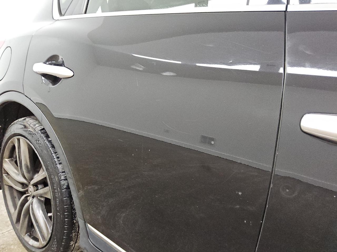 2012 Infiniti Ex35 Base Black vin: JN1AJ0HR6CM452829 Damage: Right Rear Door, Multiple Scratches Light, 4