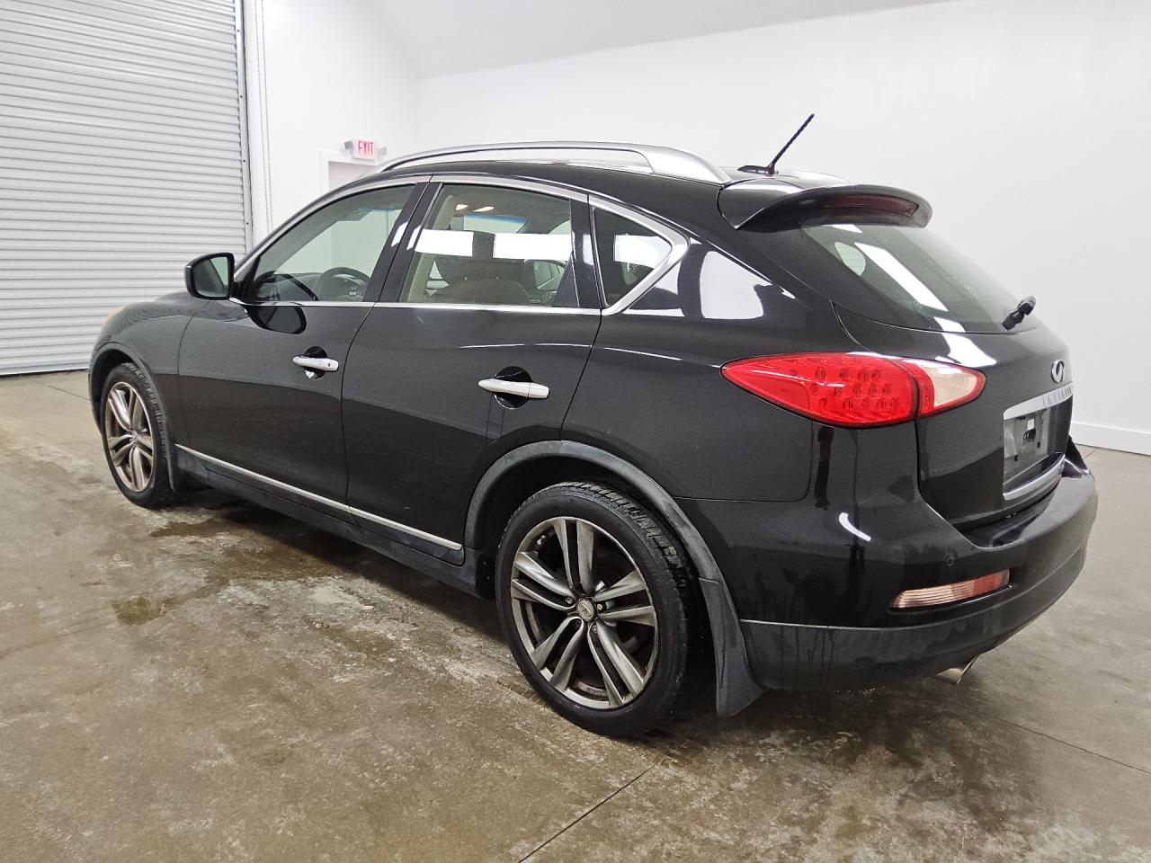 2012 Infiniti Ex35 Base Black vin: JN1AJ0HR6CM452829 Damage: Left Qtr Panel, Chipped, 3