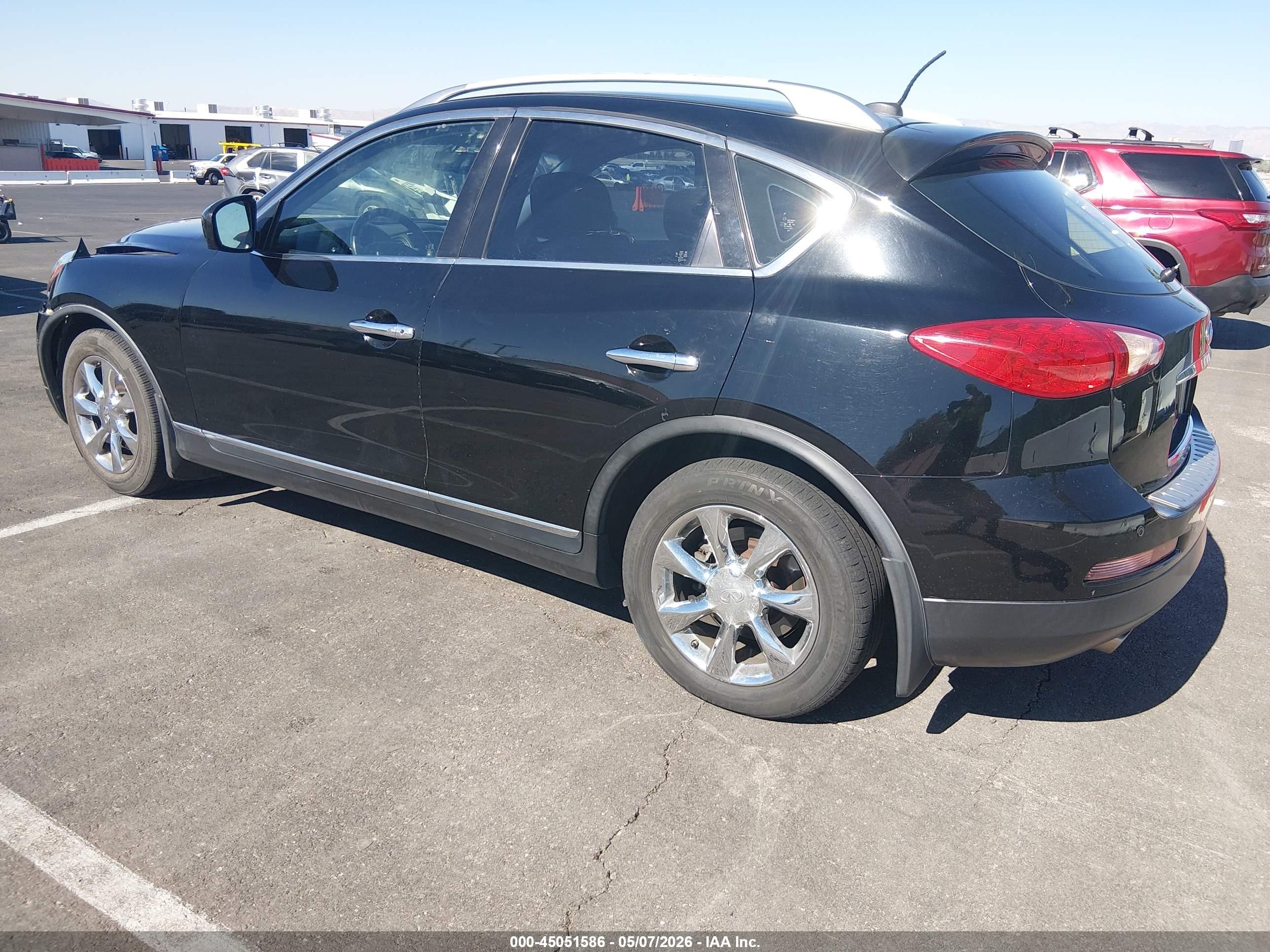 2010 Infiniti Ex35 Journey Black vin: JN1AJ0HR7AM756880