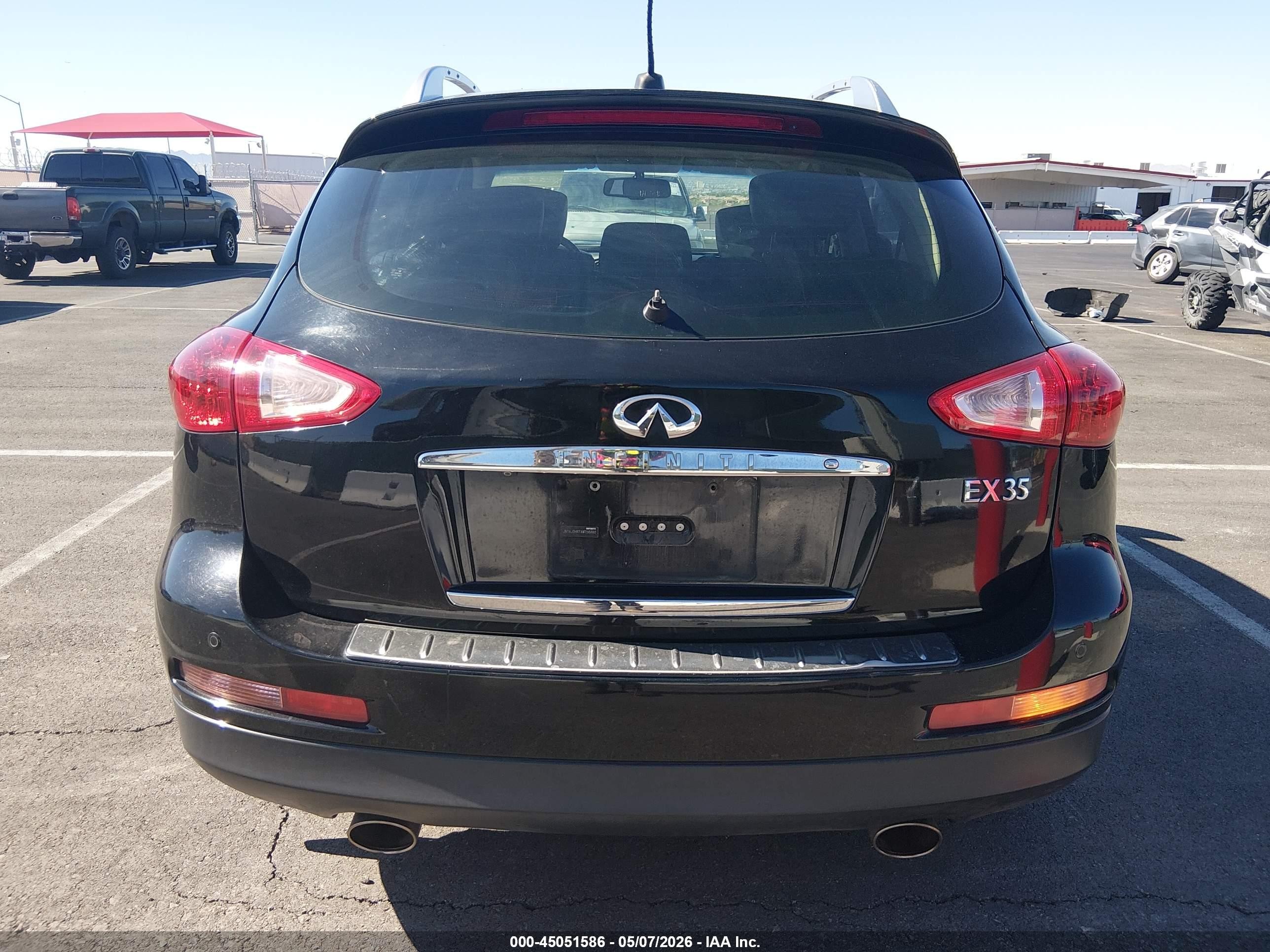 2010 Infiniti Ex35 Journey Black vin: JN1AJ0HR7AM756880