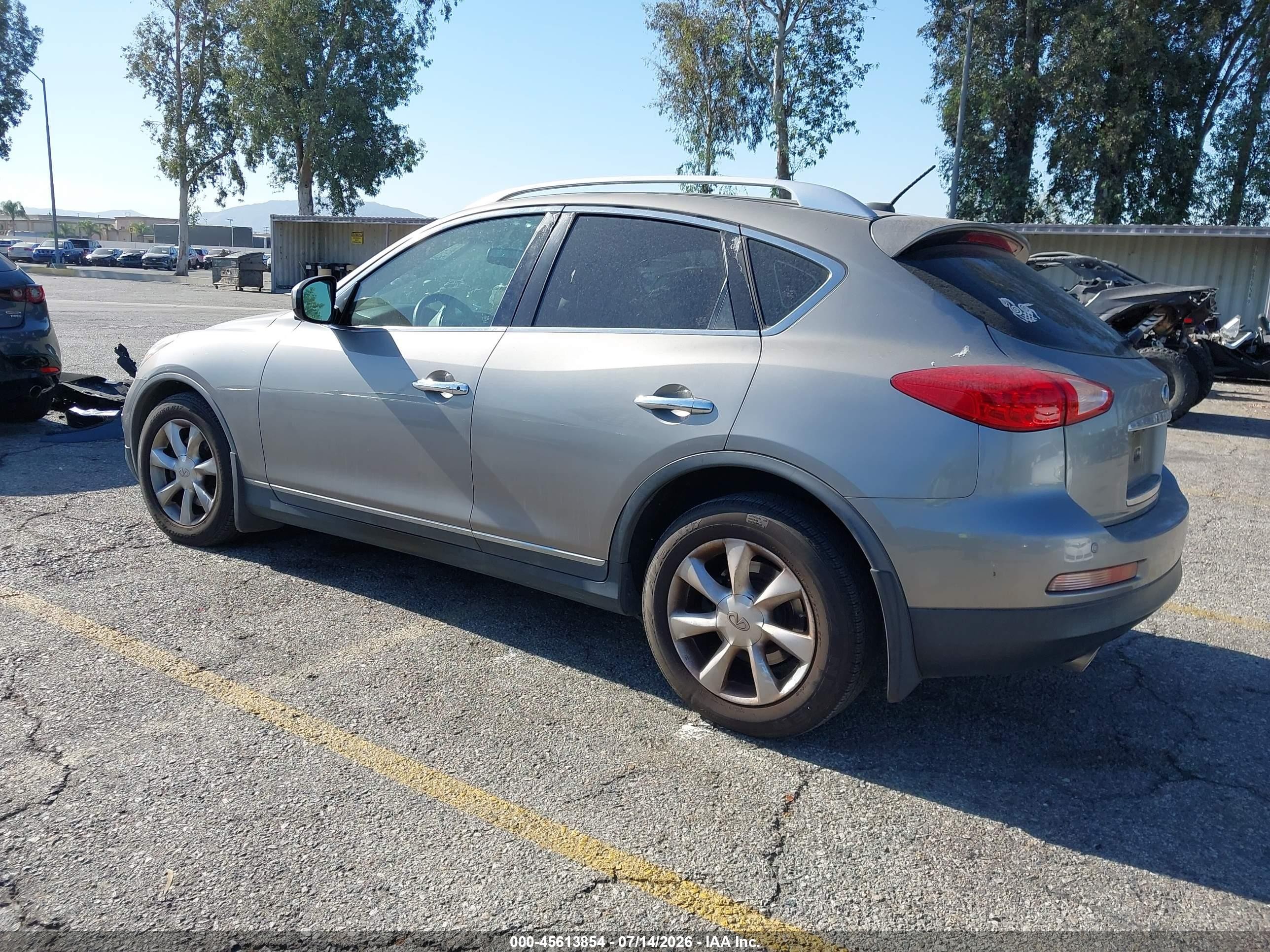 2010 Infiniti Ex35 Journey Blue vin: JN1AJ0HR7AM757981