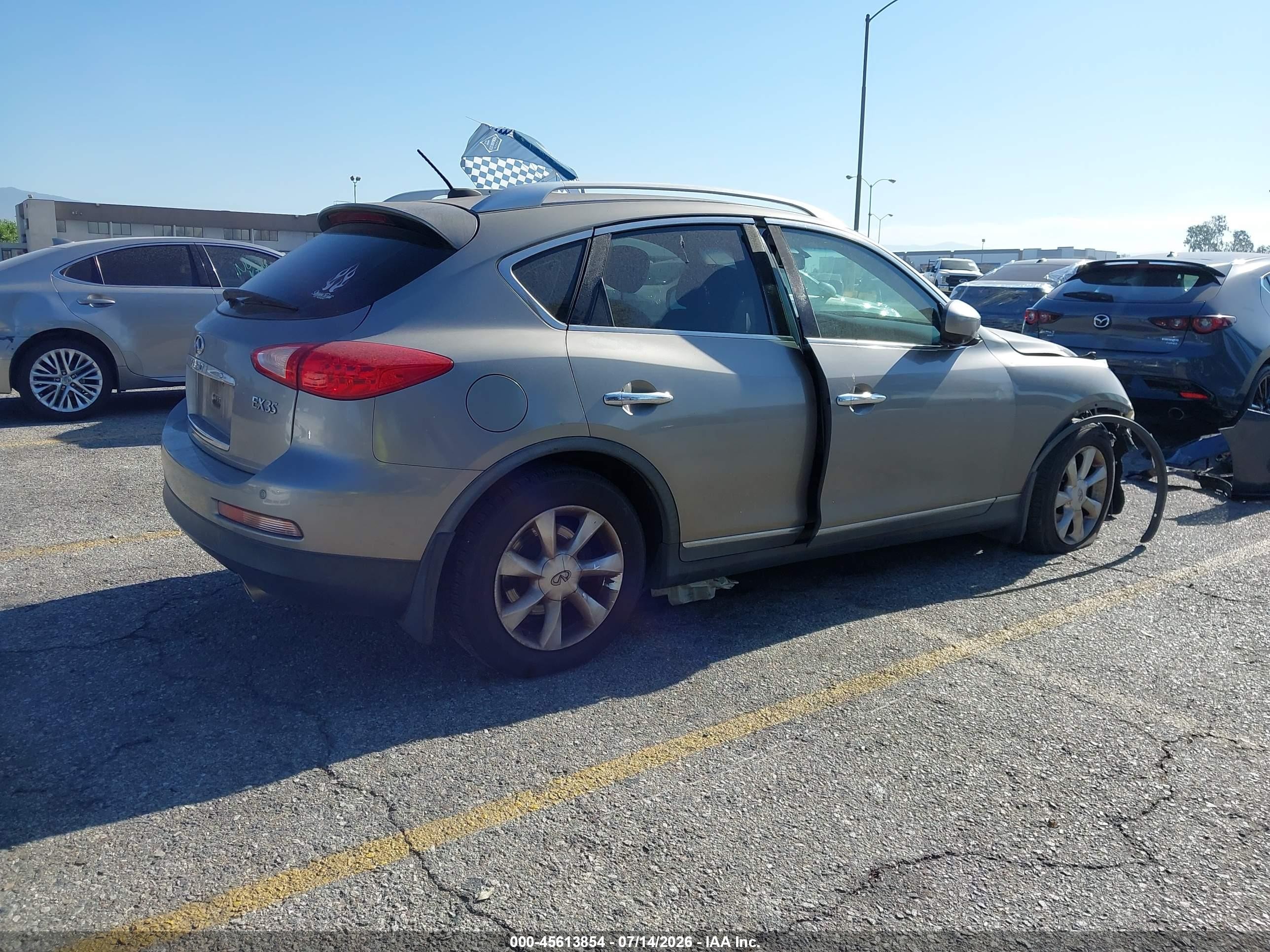 2010 Infiniti Ex35 Journey Blue vin: JN1AJ0HR7AM757981