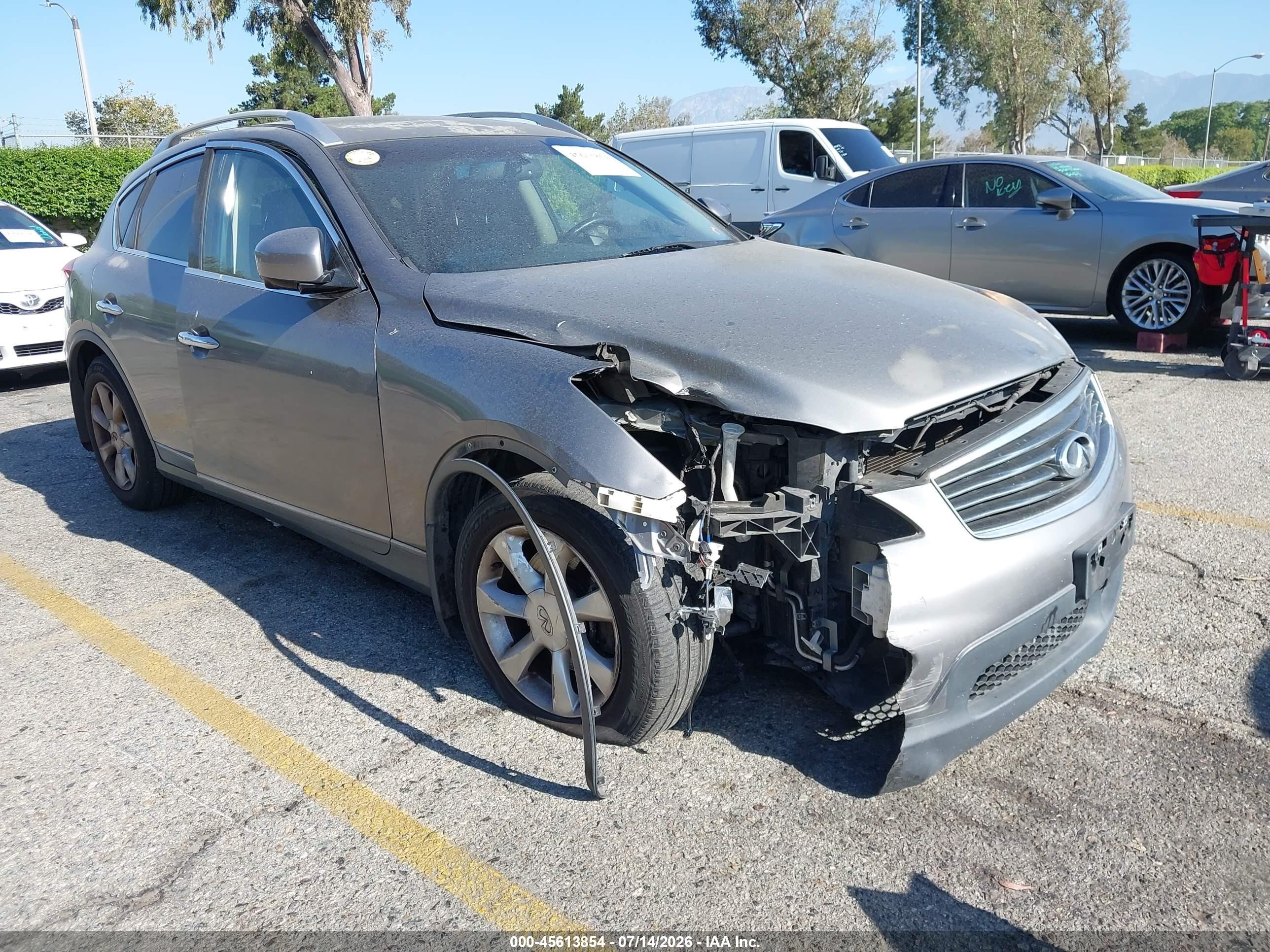 2010 Infiniti Ex35 Journey Blue vin: JN1AJ0HR7AM757981