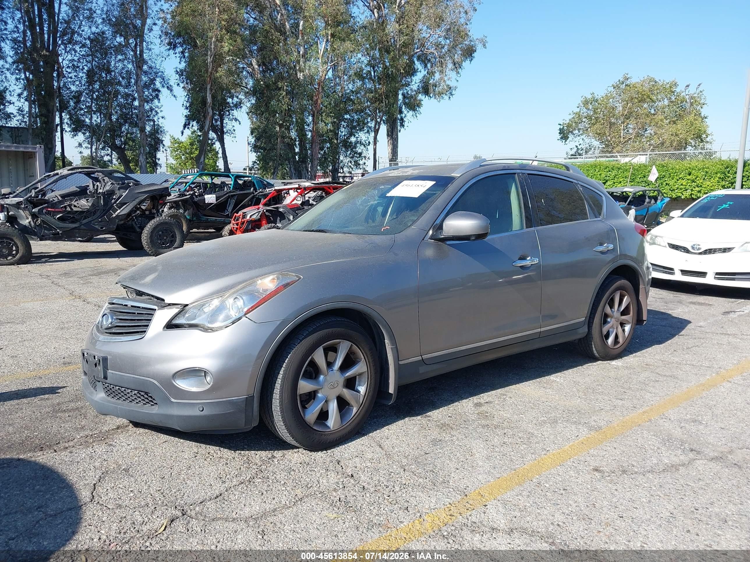 2010 Infiniti Ex35 Journey Blue vin: JN1AJ0HR7AM757981