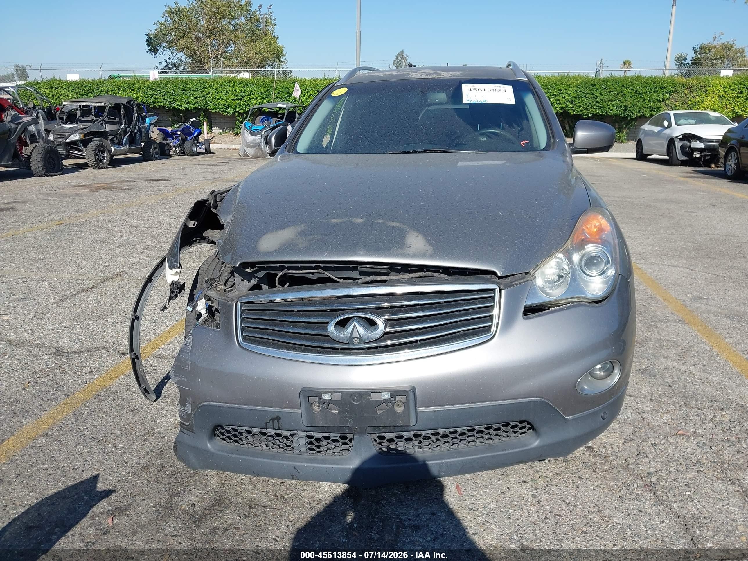 2010 Infiniti Ex35 Journey Blue vin: JN1AJ0HR7AM757981