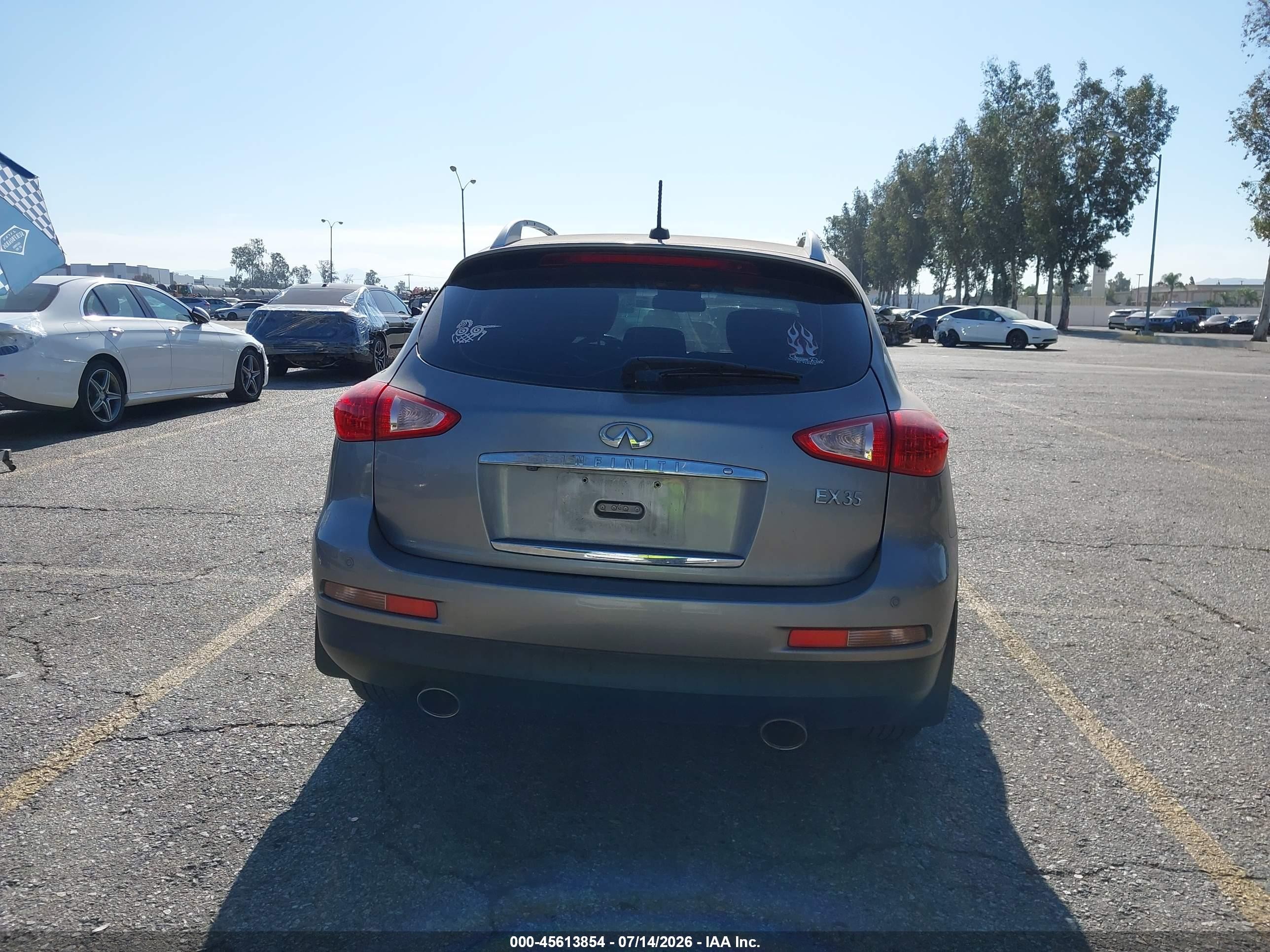 2010 Infiniti Ex35 Journey Blue vin: JN1AJ0HR7AM757981