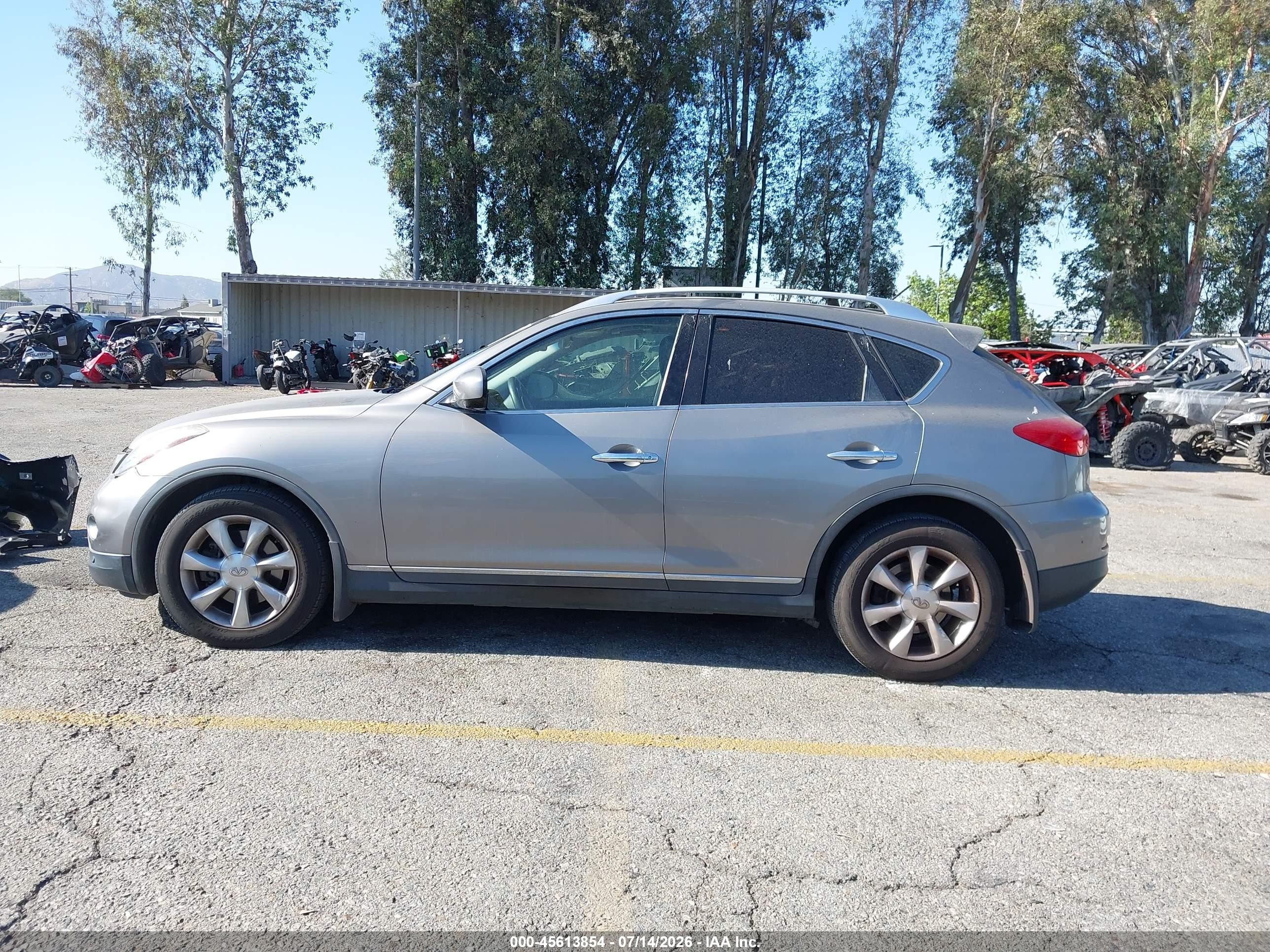 2010 Infiniti Ex35 Journey Blue vin: JN1AJ0HR7AM757981
