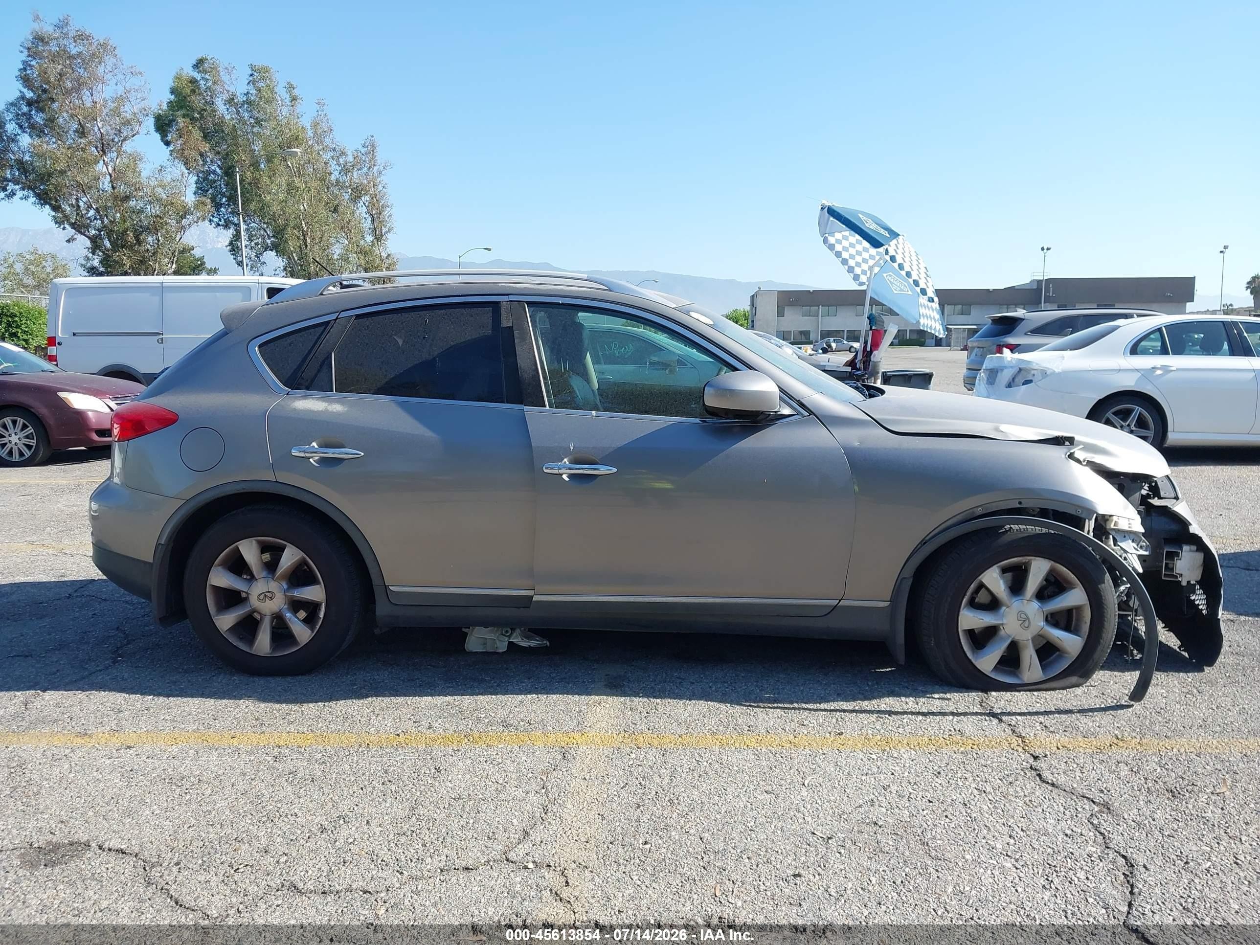 2010 Infiniti Ex35 Journey Blue vin: JN1AJ0HR7AM757981
