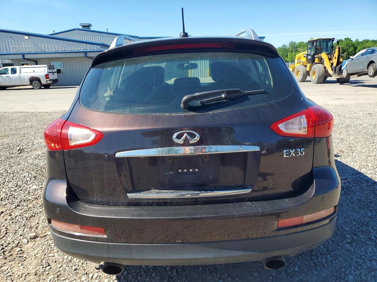 2010 Infiniti Ex35 Base Burgundy vin: JN1AJ0HR8AM753308