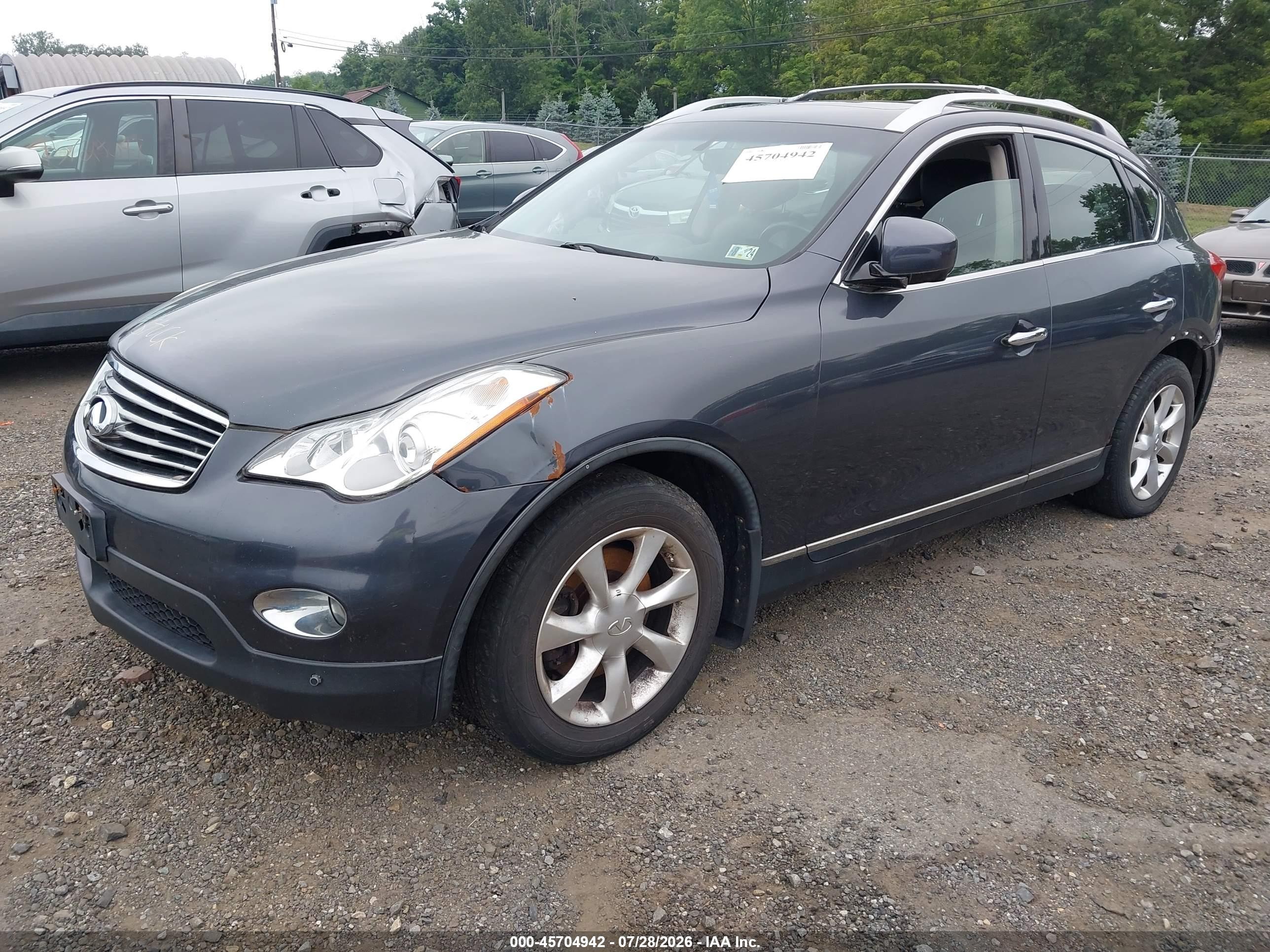 2010 Infiniti Ex35 Journey Gray vin: JN1AJ0HR8AM754362