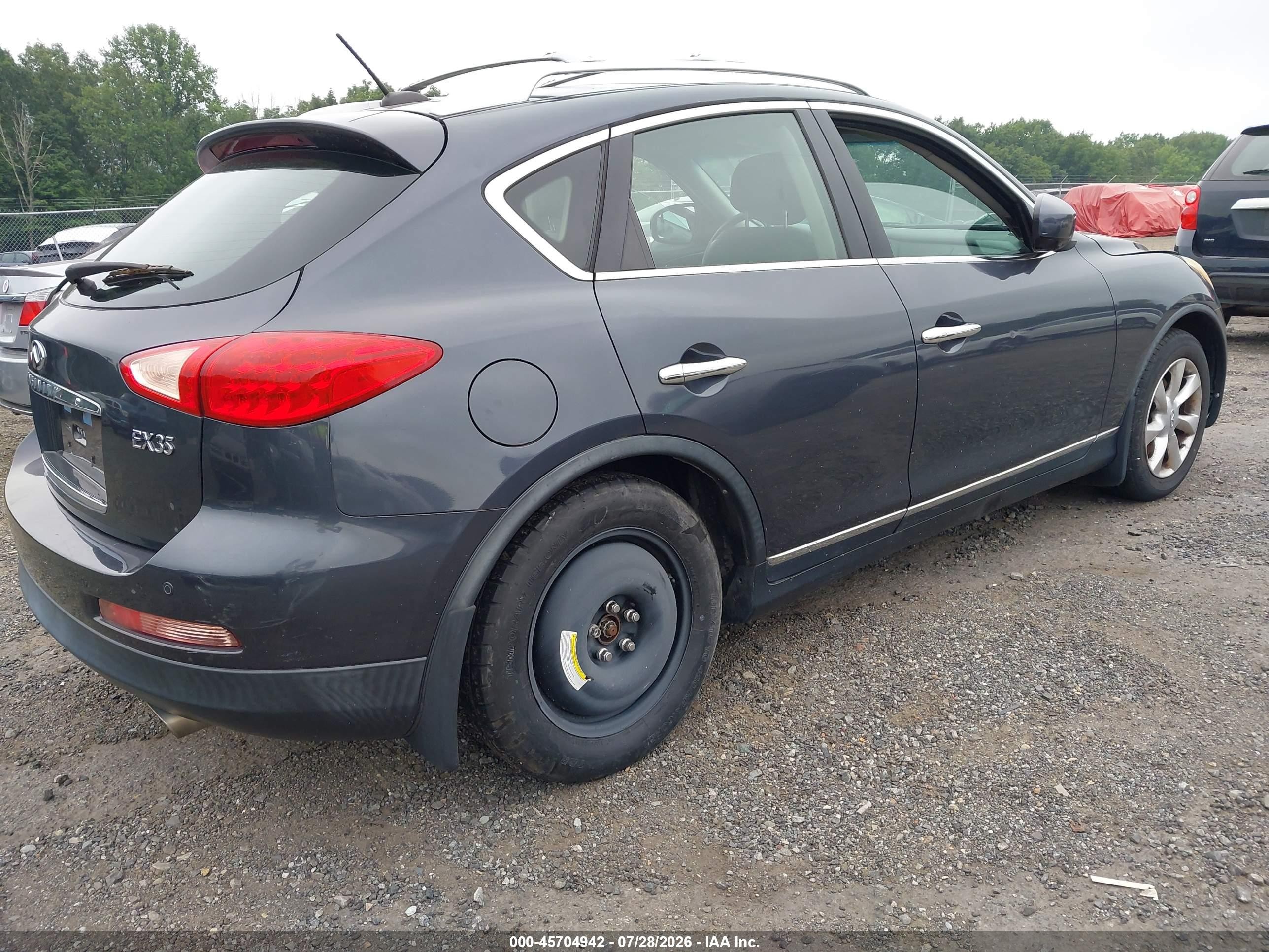 2010 Infiniti Ex35 Journey Gray vin: JN1AJ0HR8AM754362